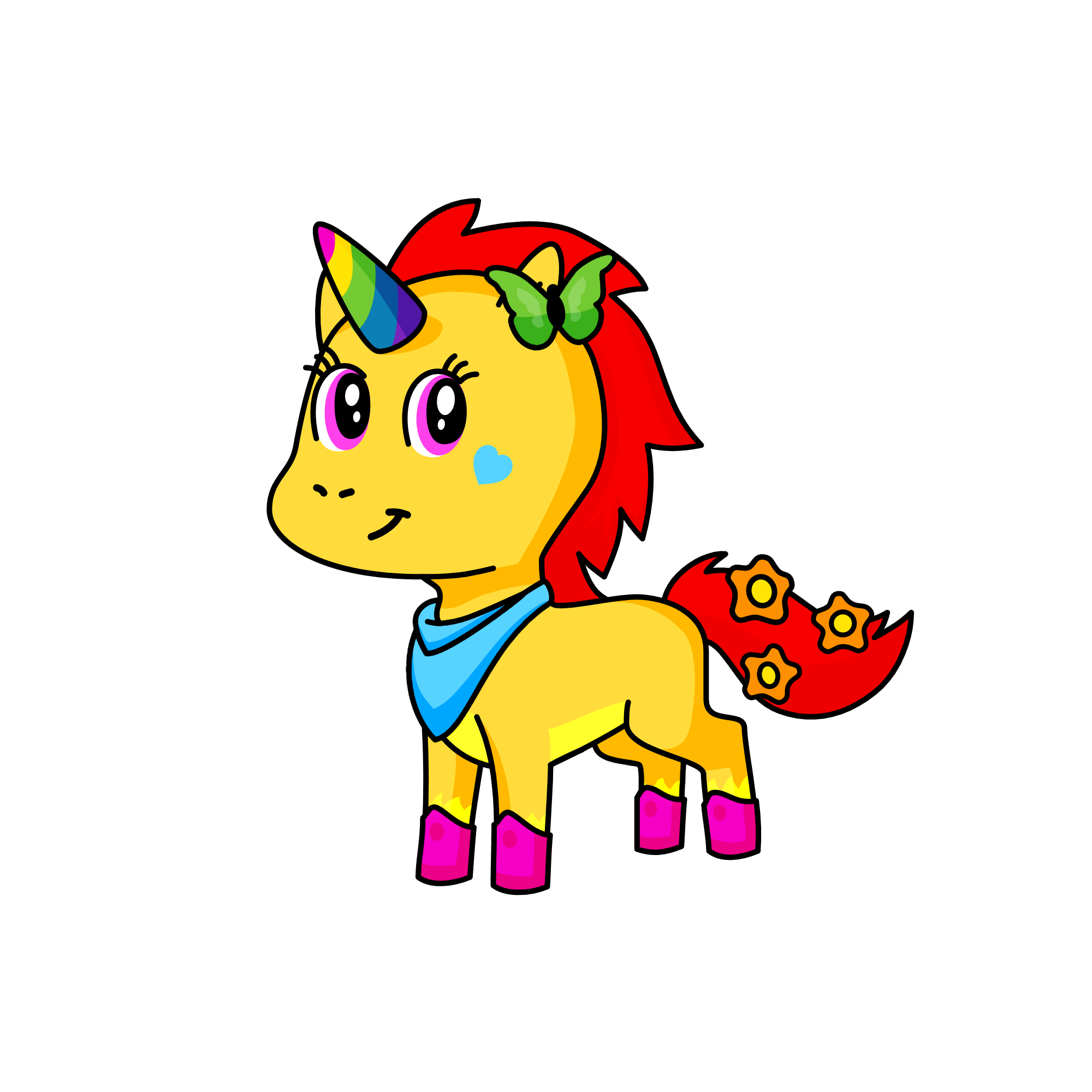 ENSSOLARADA., the unicorn