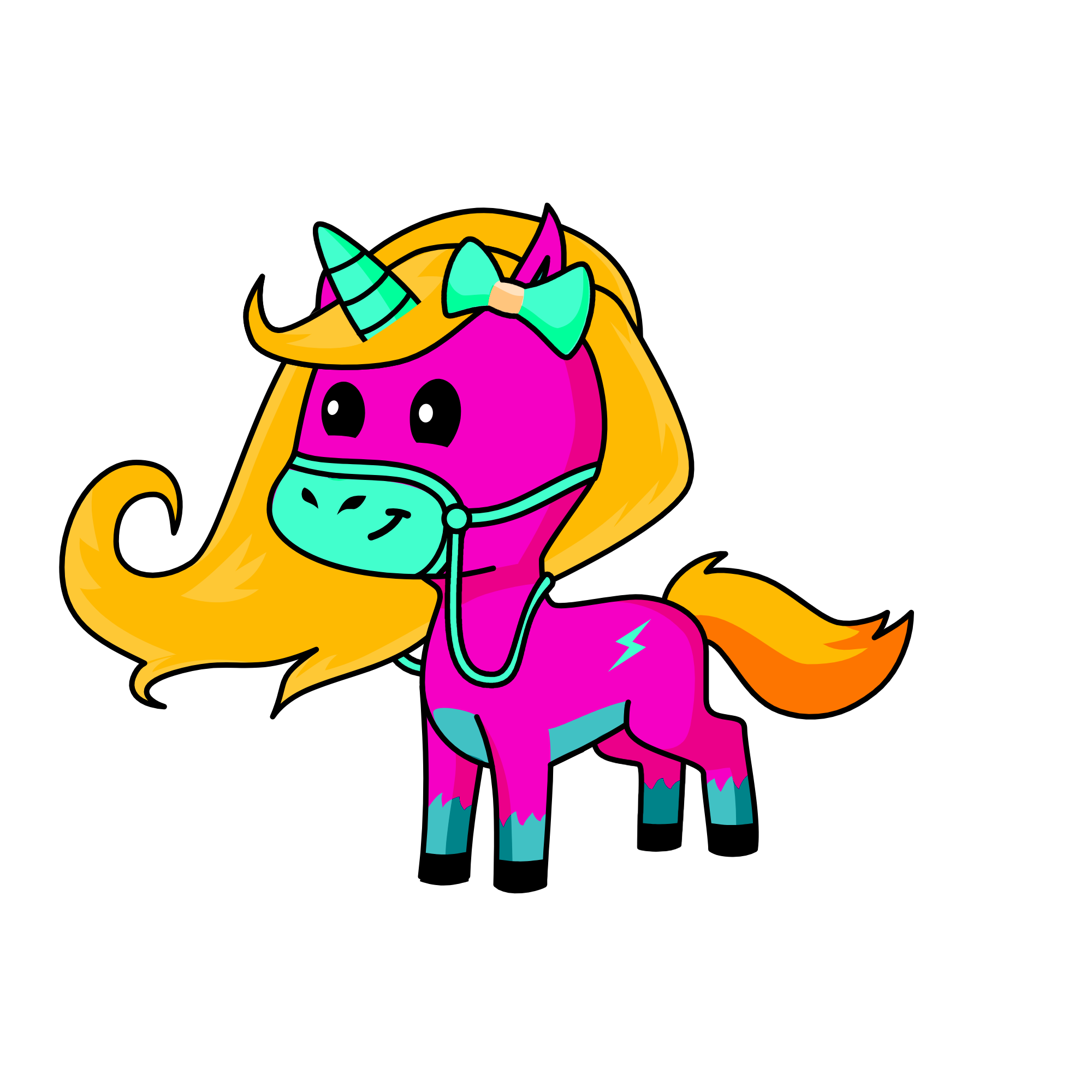 POP, the unicorn