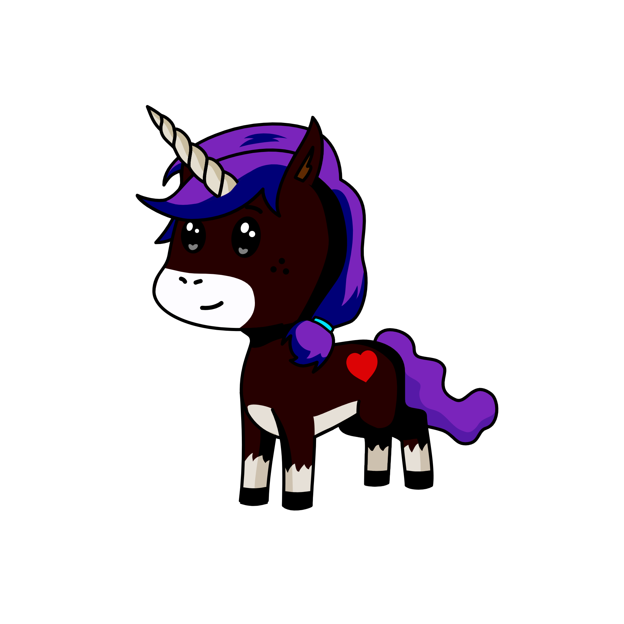 Chocolate, the unicorn