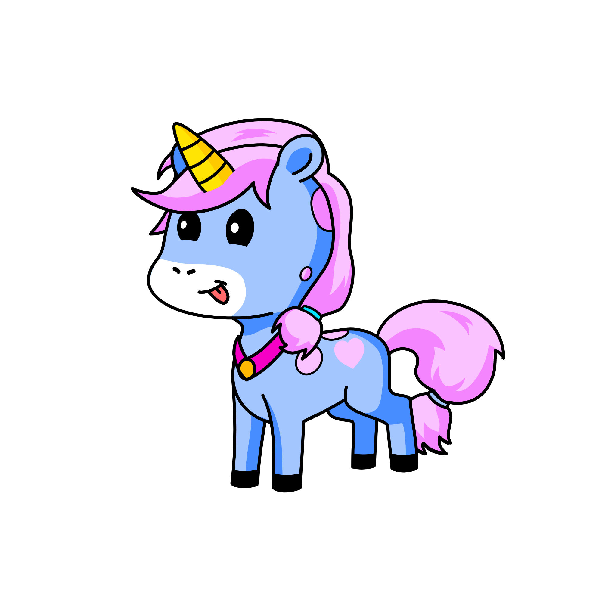 Cotten, the unicorn