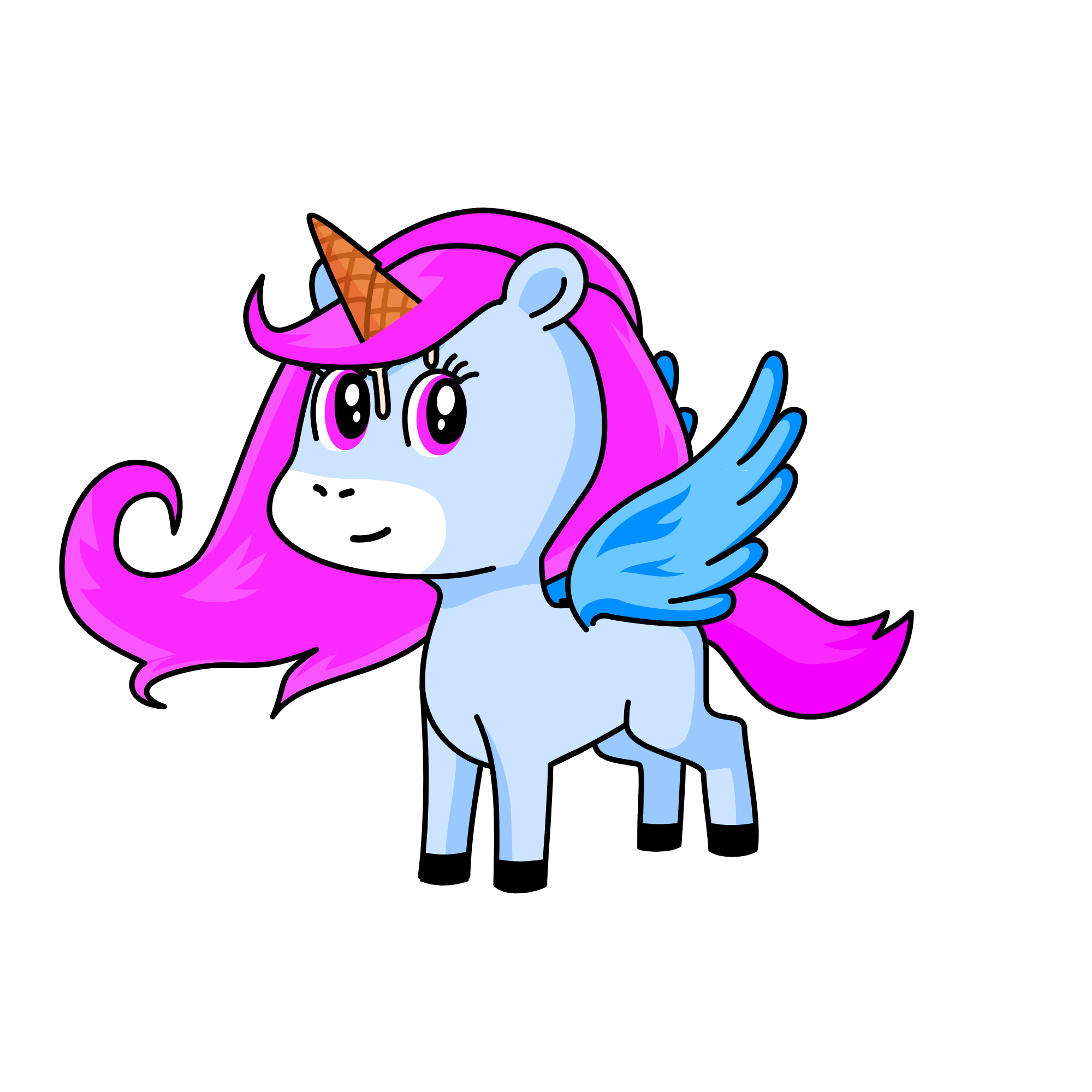 Icecream, the unicorn
