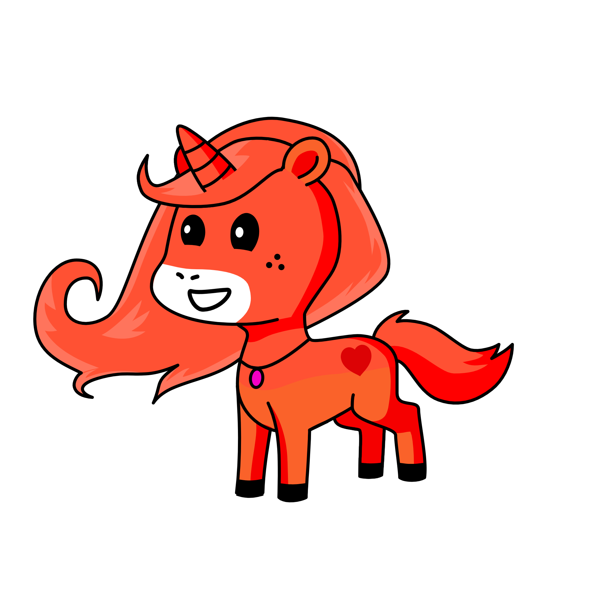 Strawbarry, the unicorn