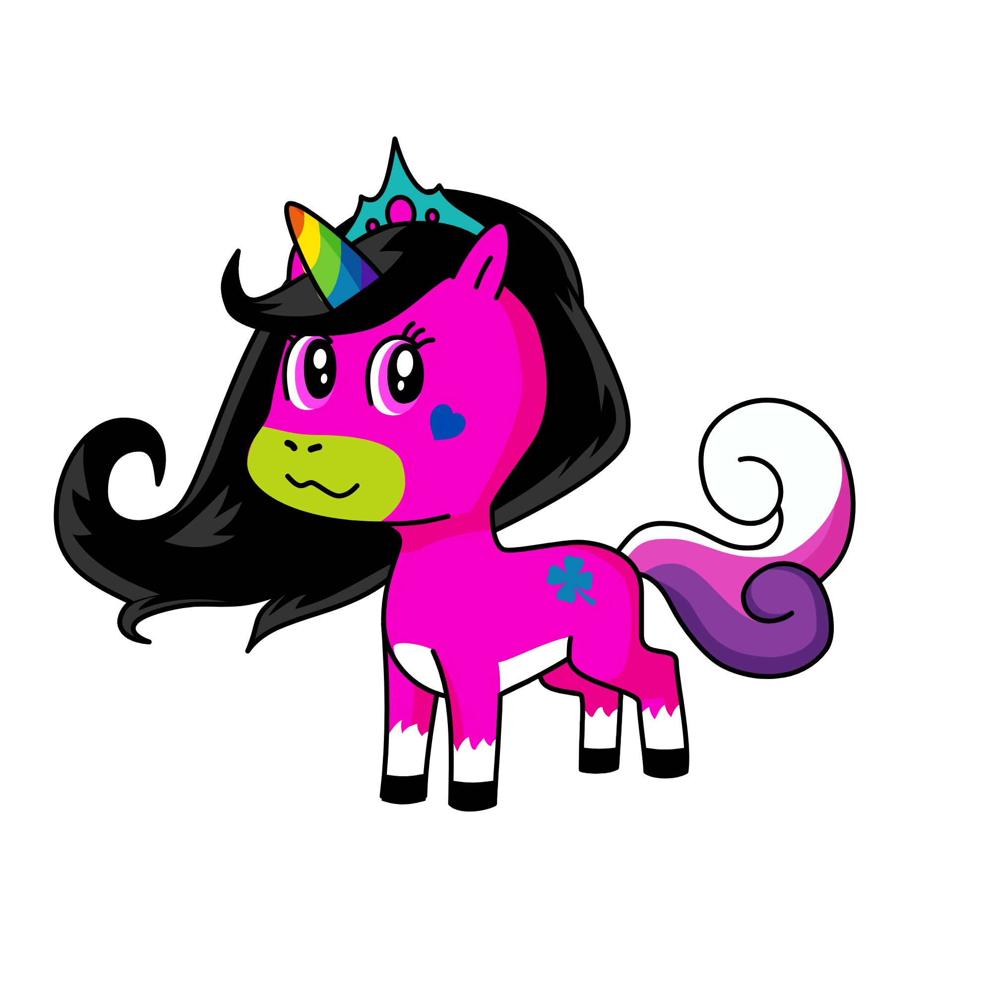 UGLY DOOFUS -sophia, the unicorn