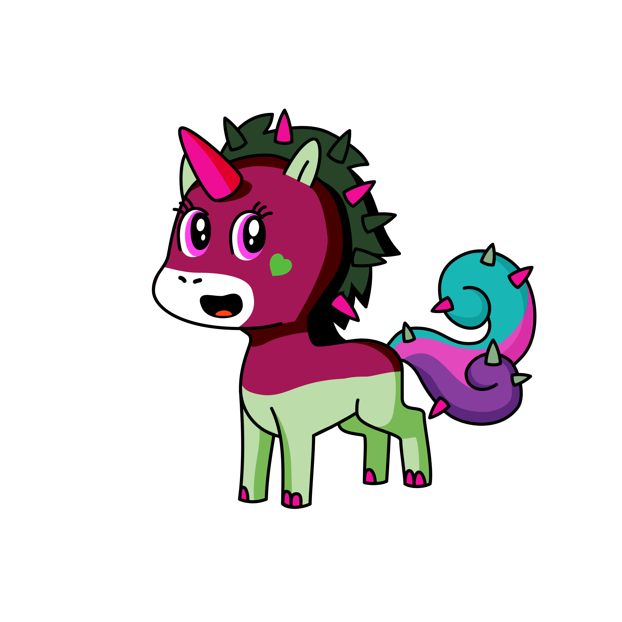 Bady, the unicorn