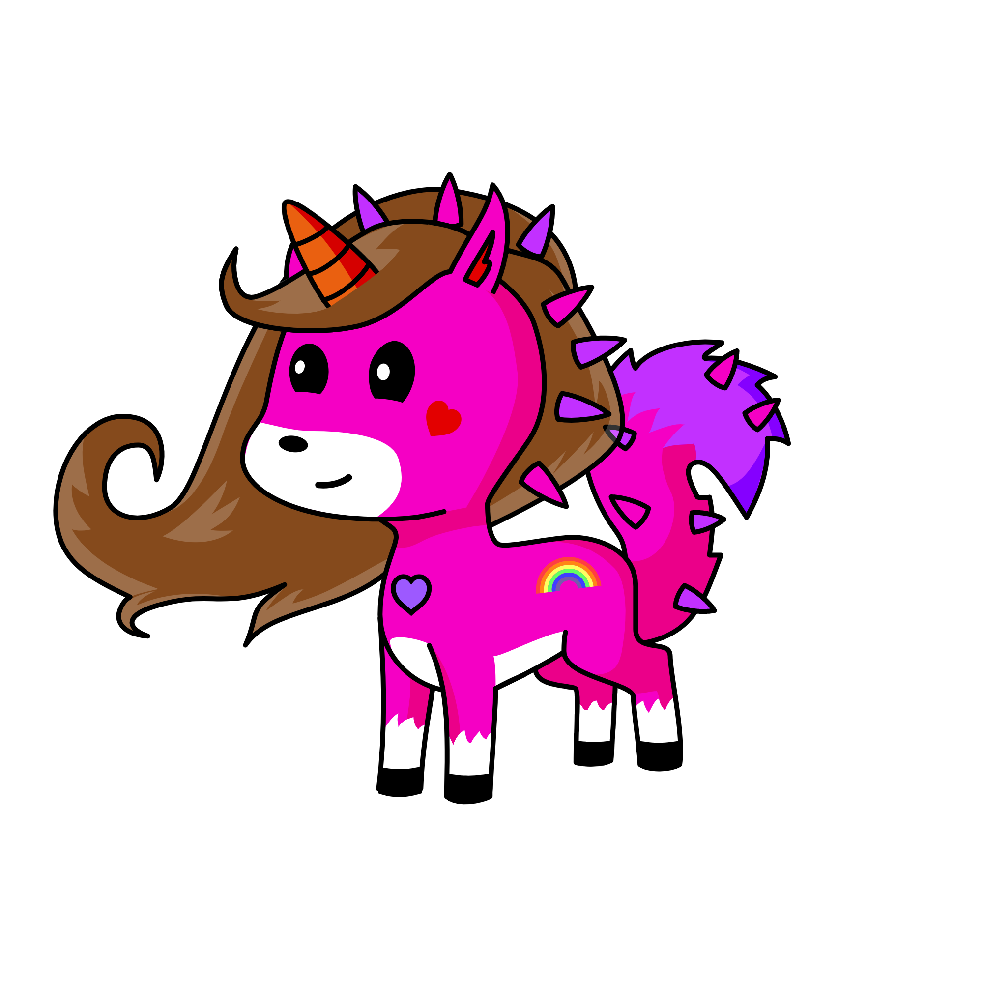 POP, the unicorn