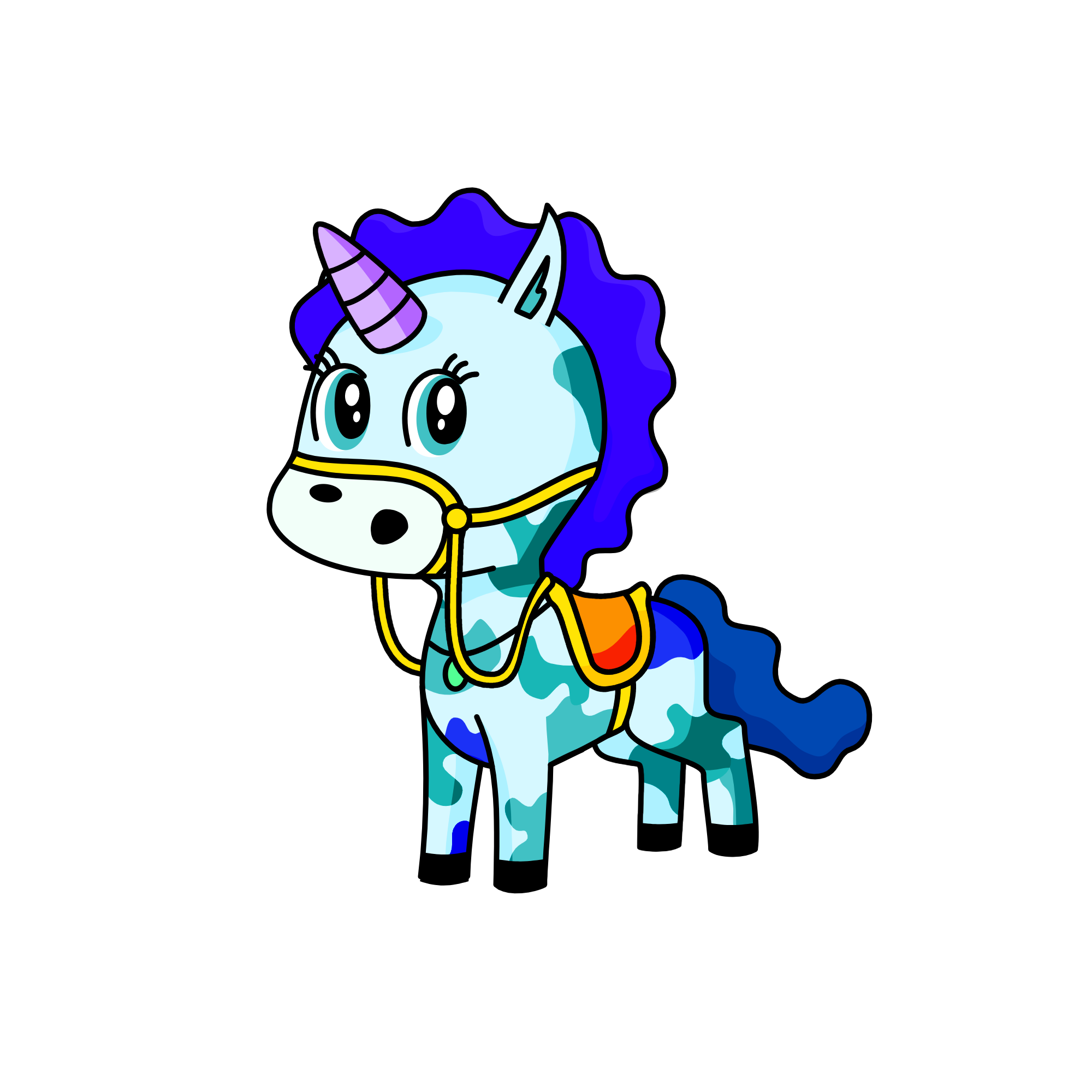 💮Ice cone💮, the unicorn