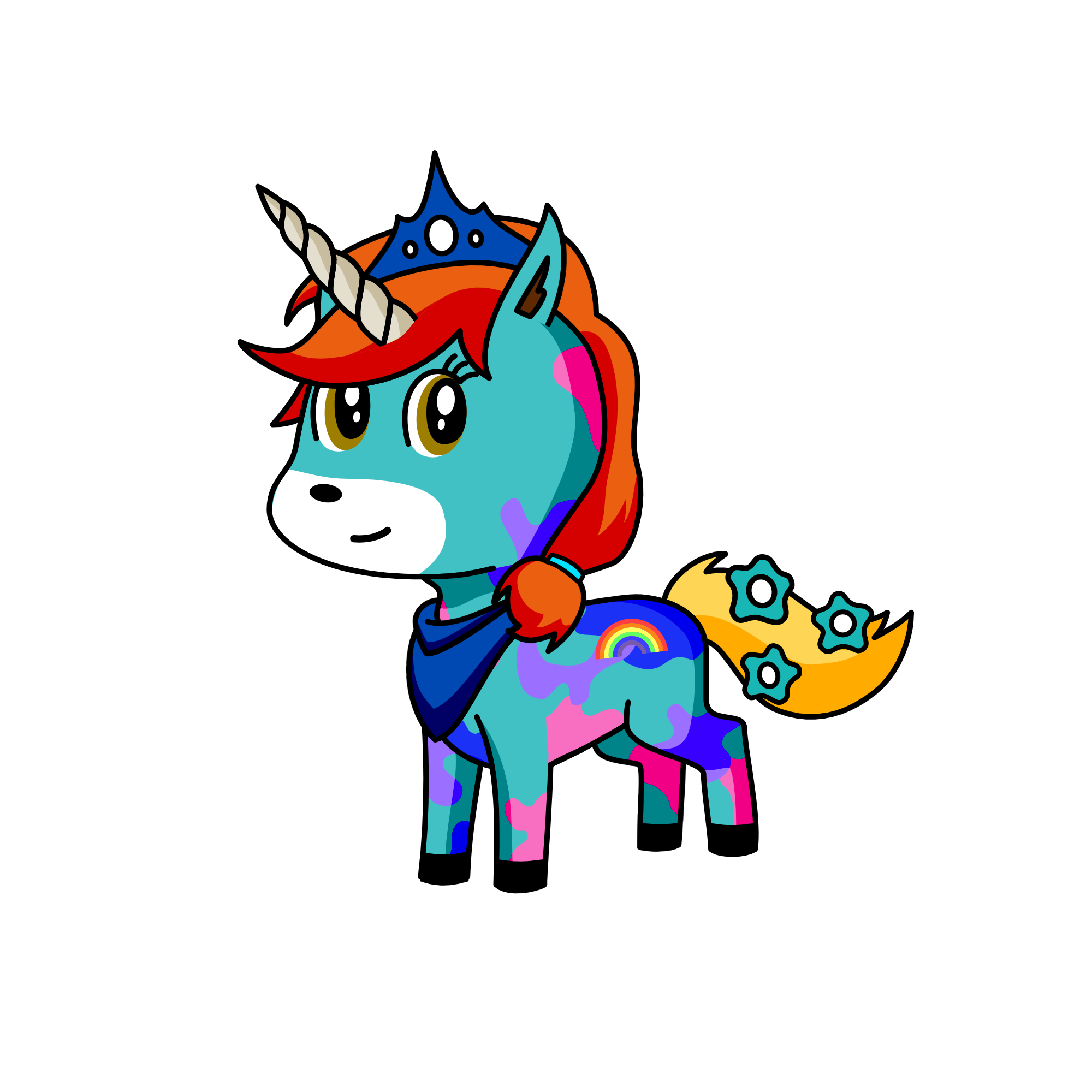 Lilac, the unicorn