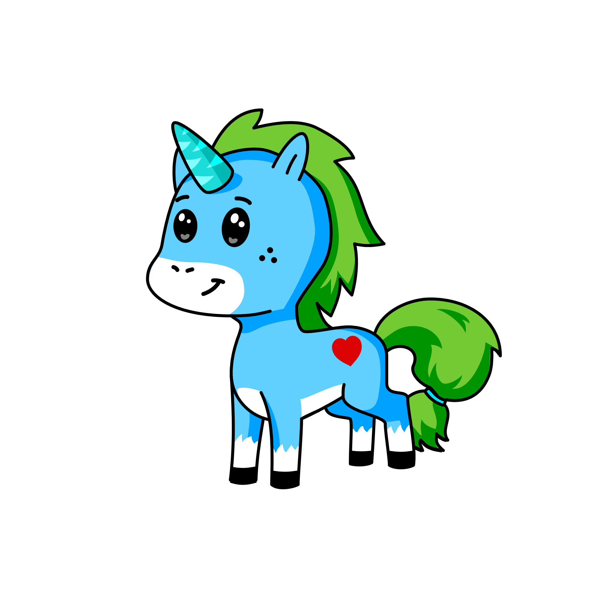 Fabi, the unicorn