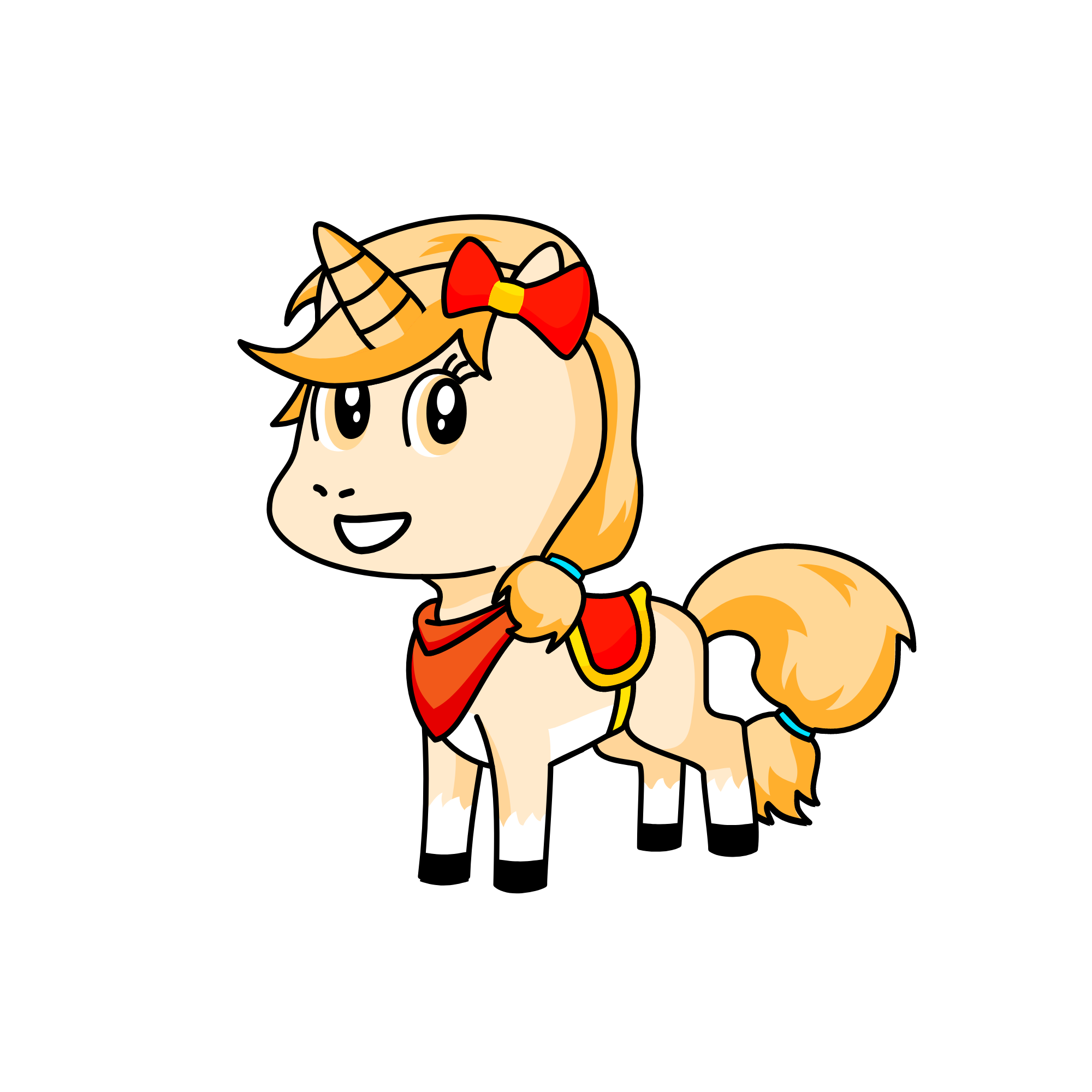 Applejack, the unicorn