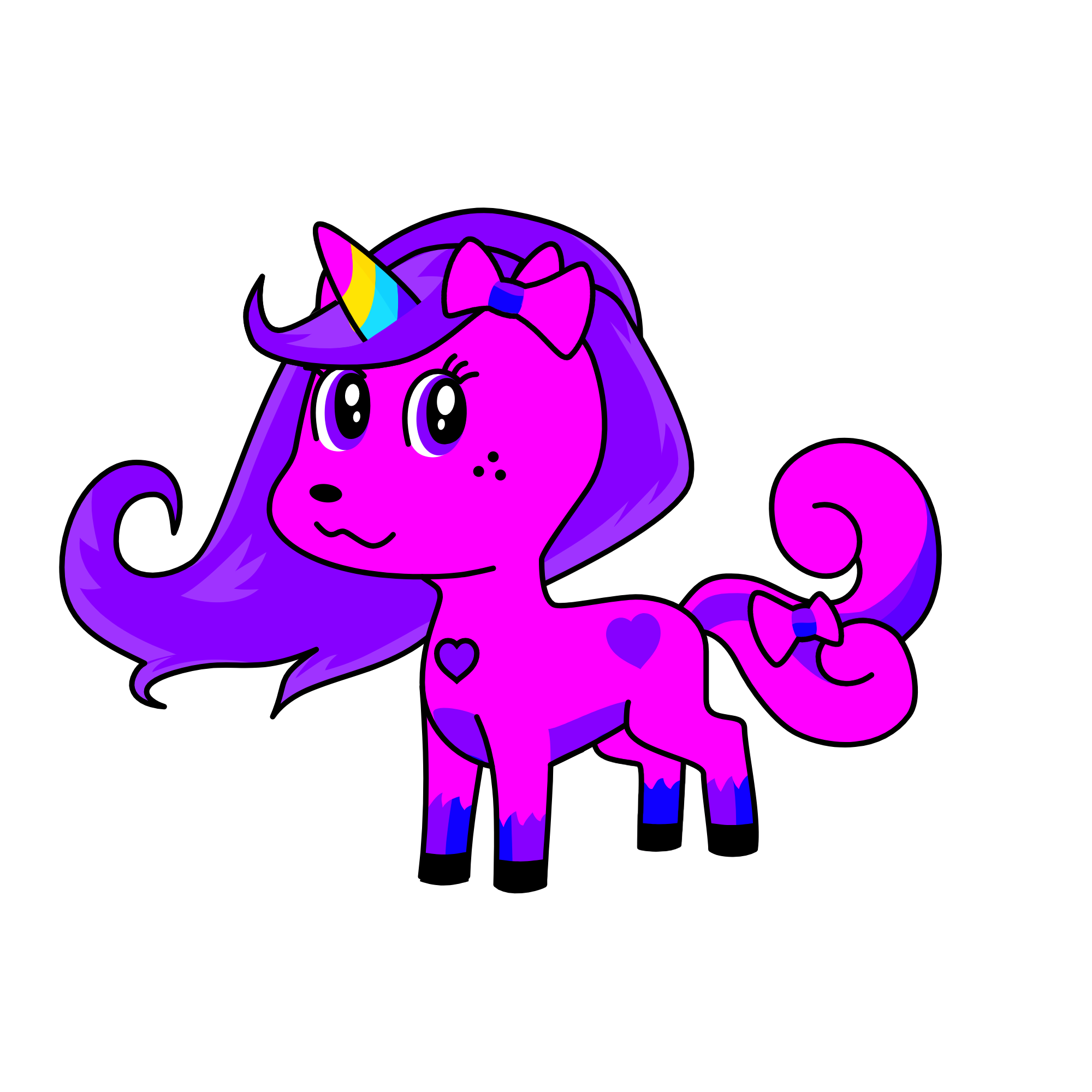 Unikitty, the unicorn