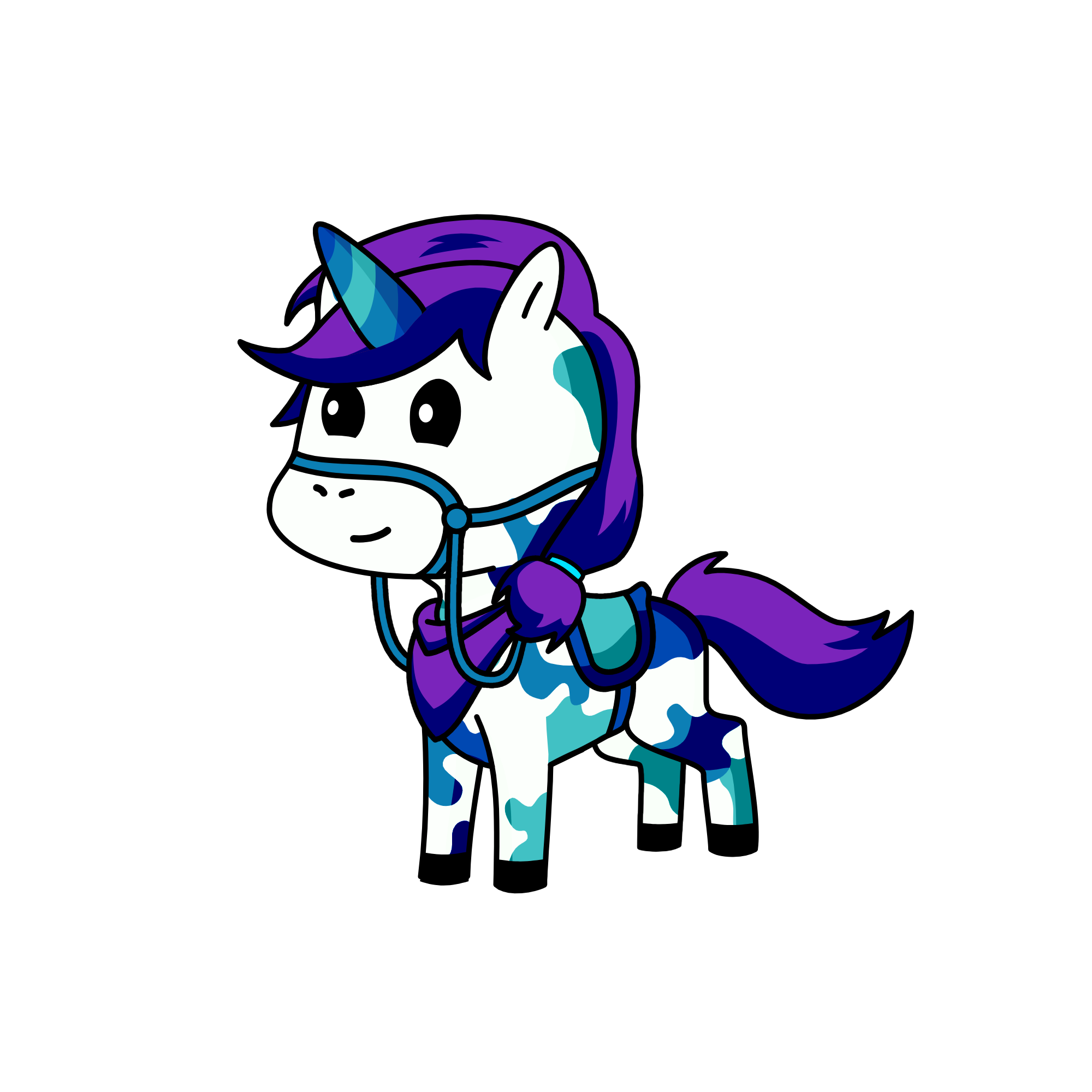 Aqua, the unicorn