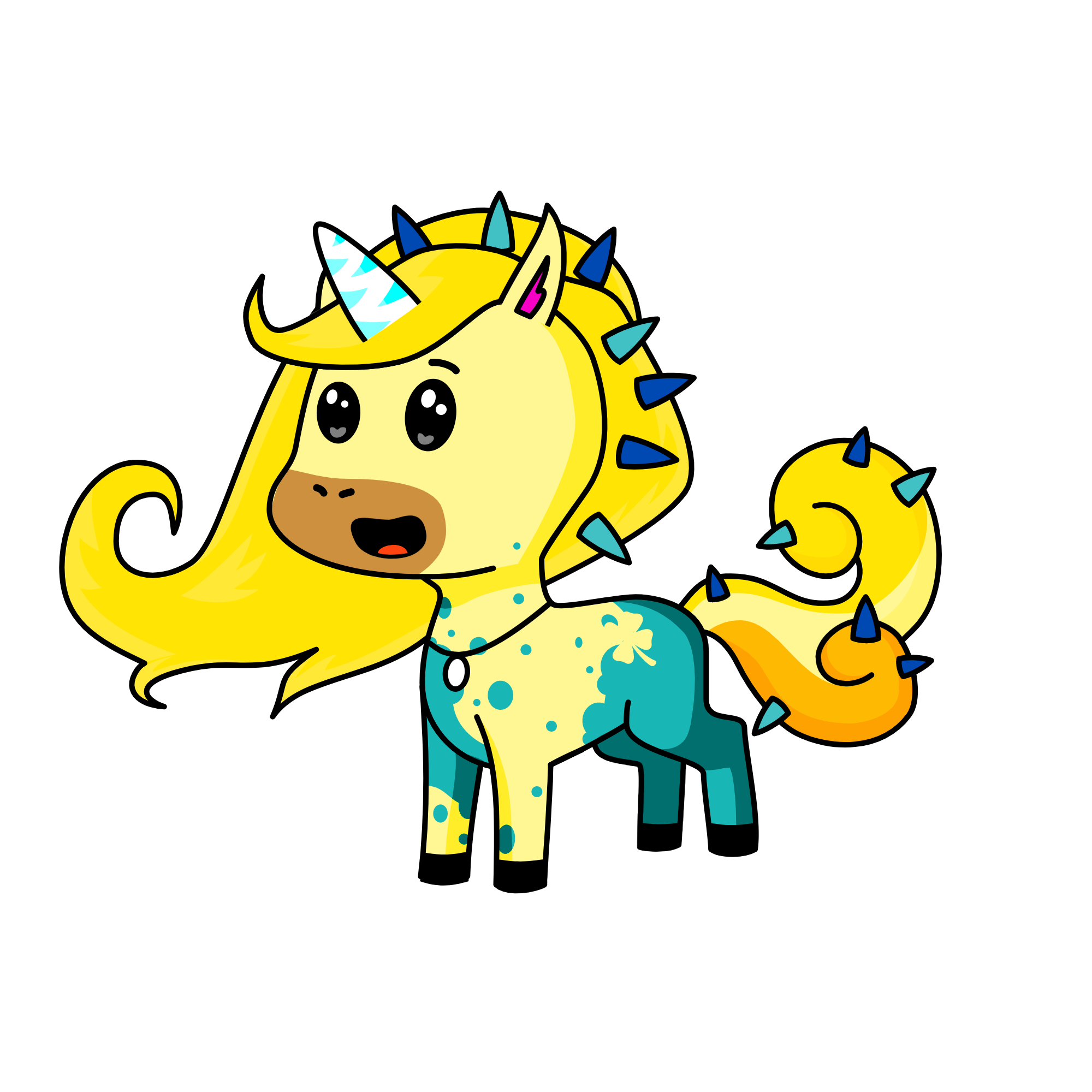 Frostbyte, the unicorn