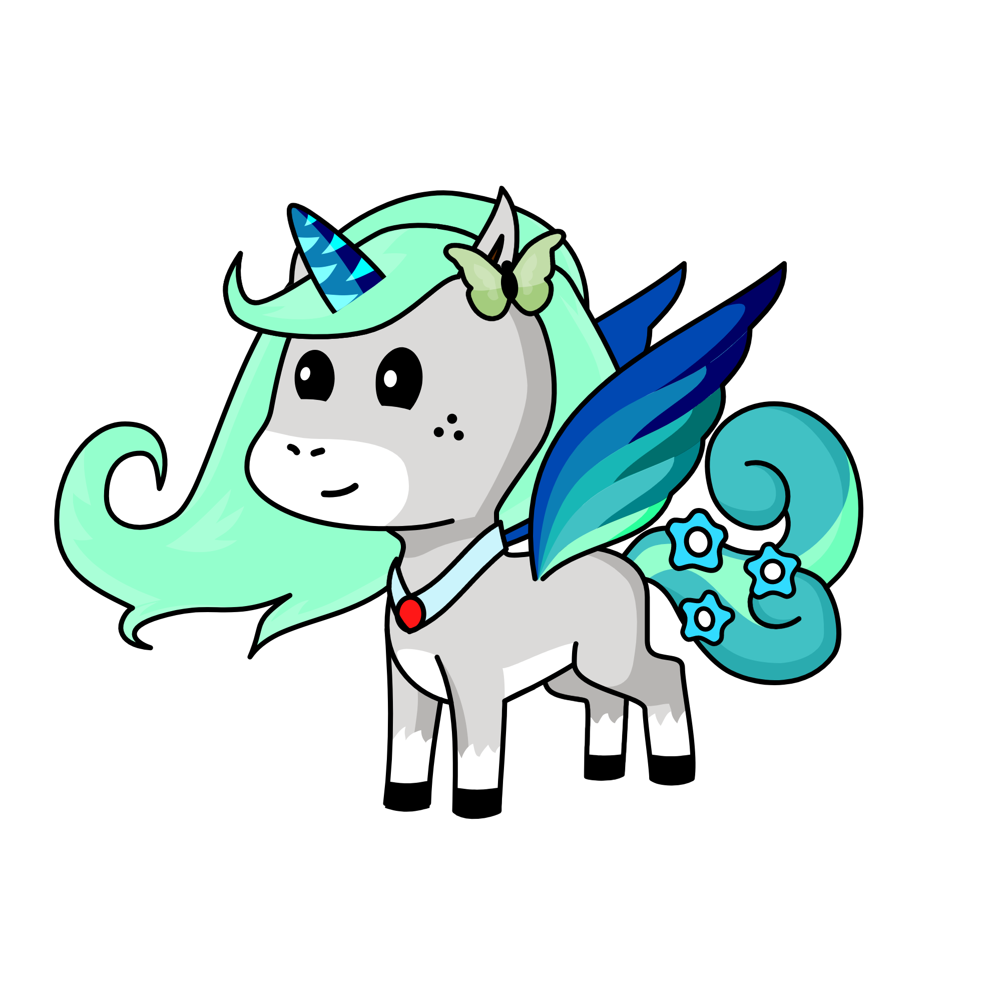 Princess sky, the unicorn