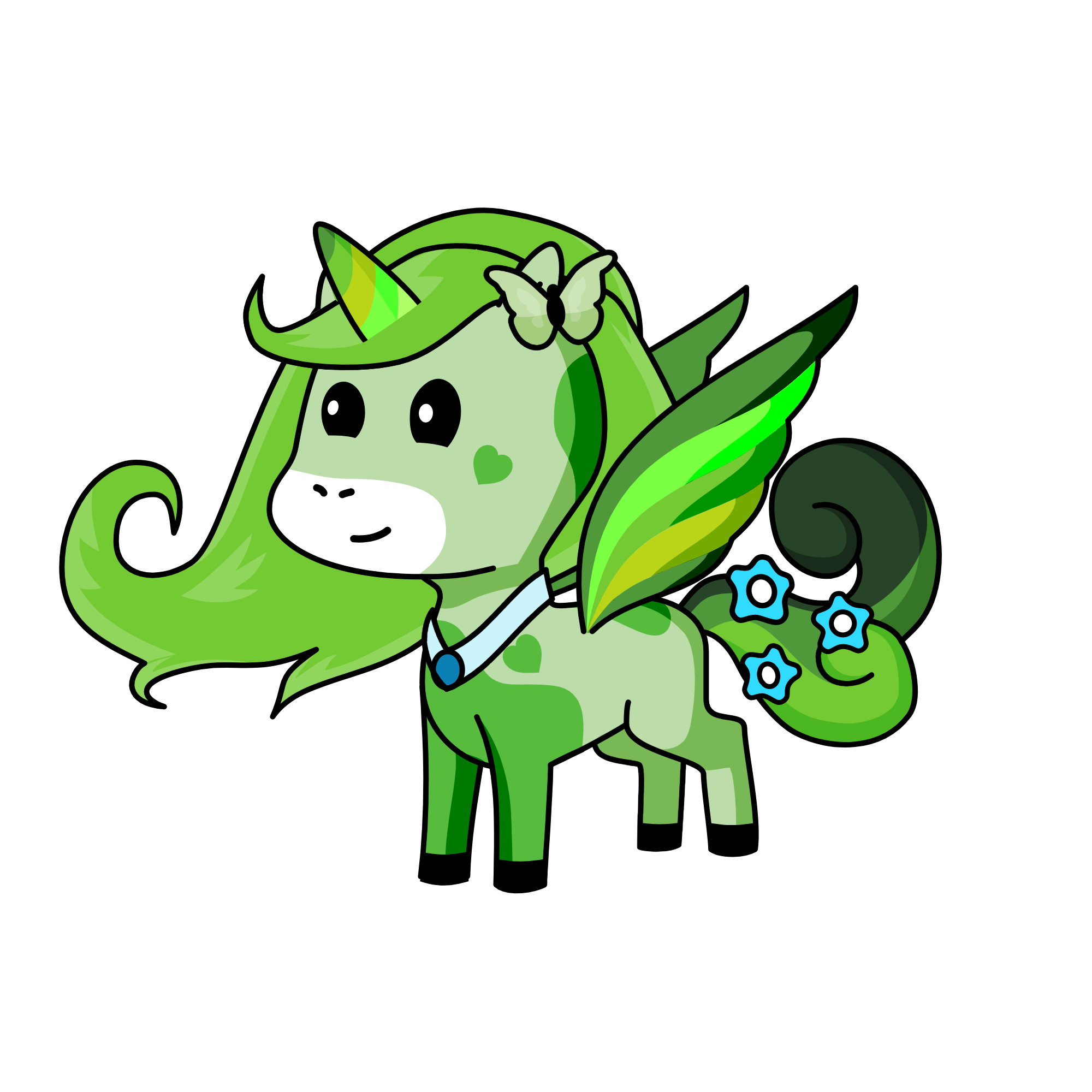 Princess Earth, the unicorn