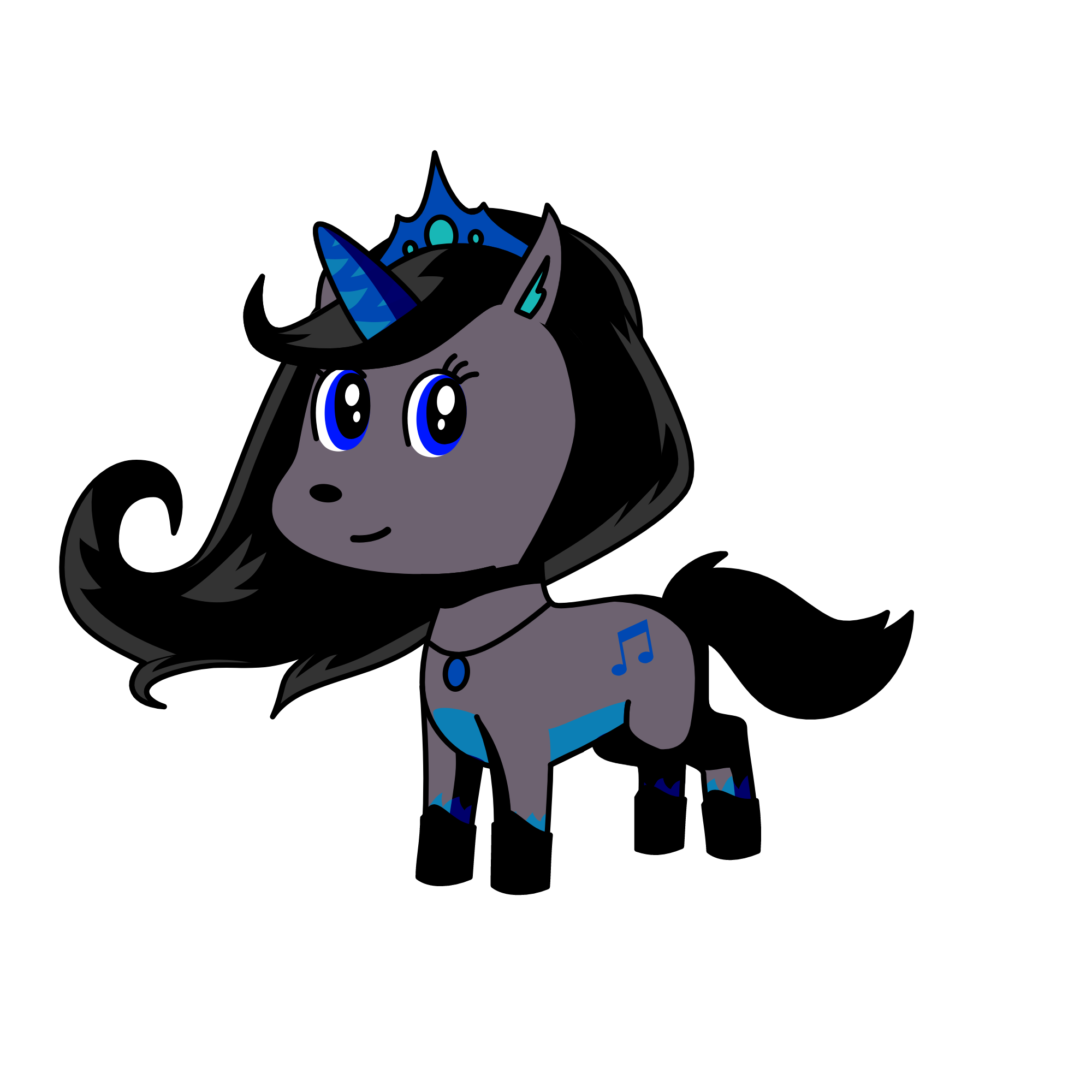 Twilight, the unicorn