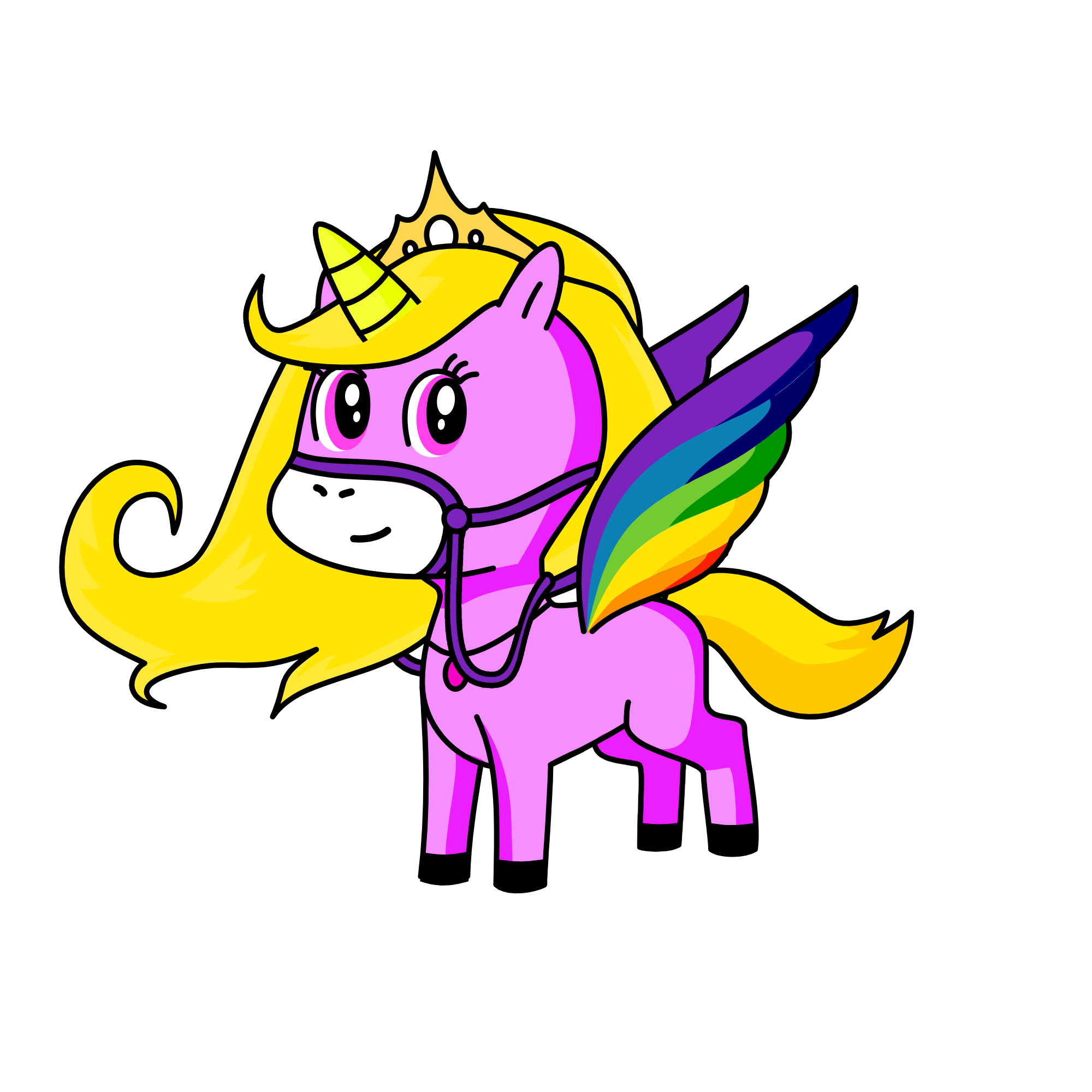 Icy, the unicorn
