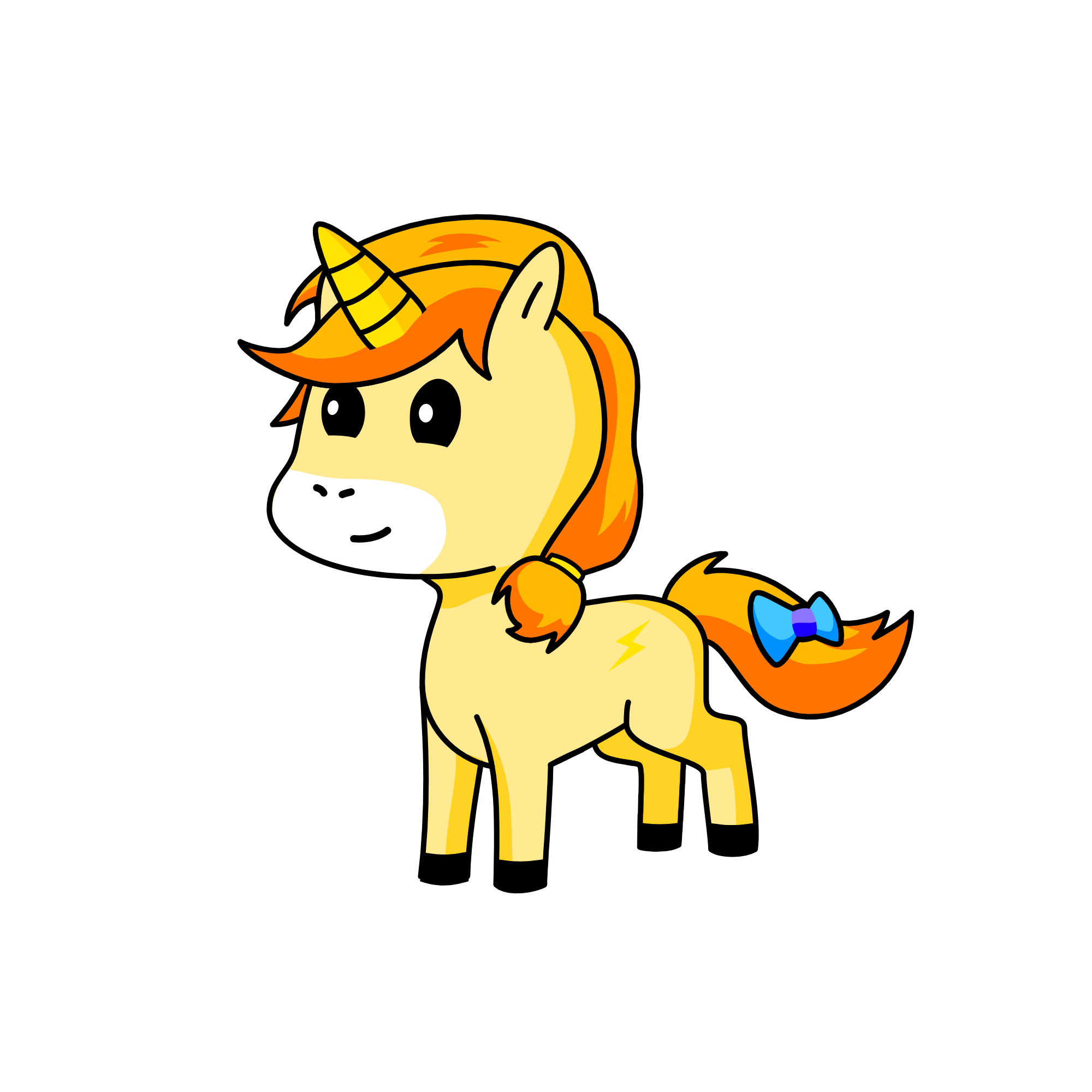 Flasher, the unicorn