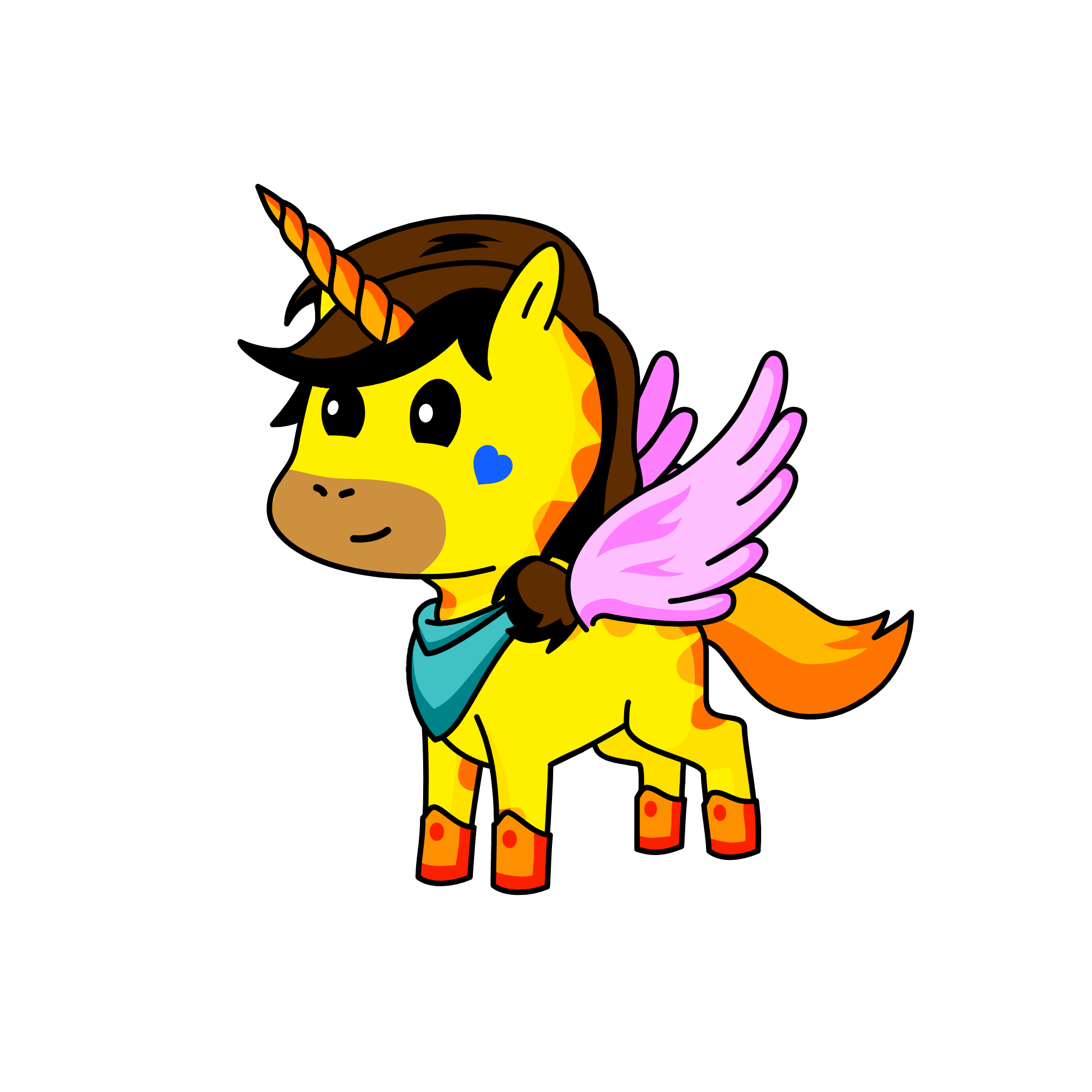 WinterWing, the unicorn