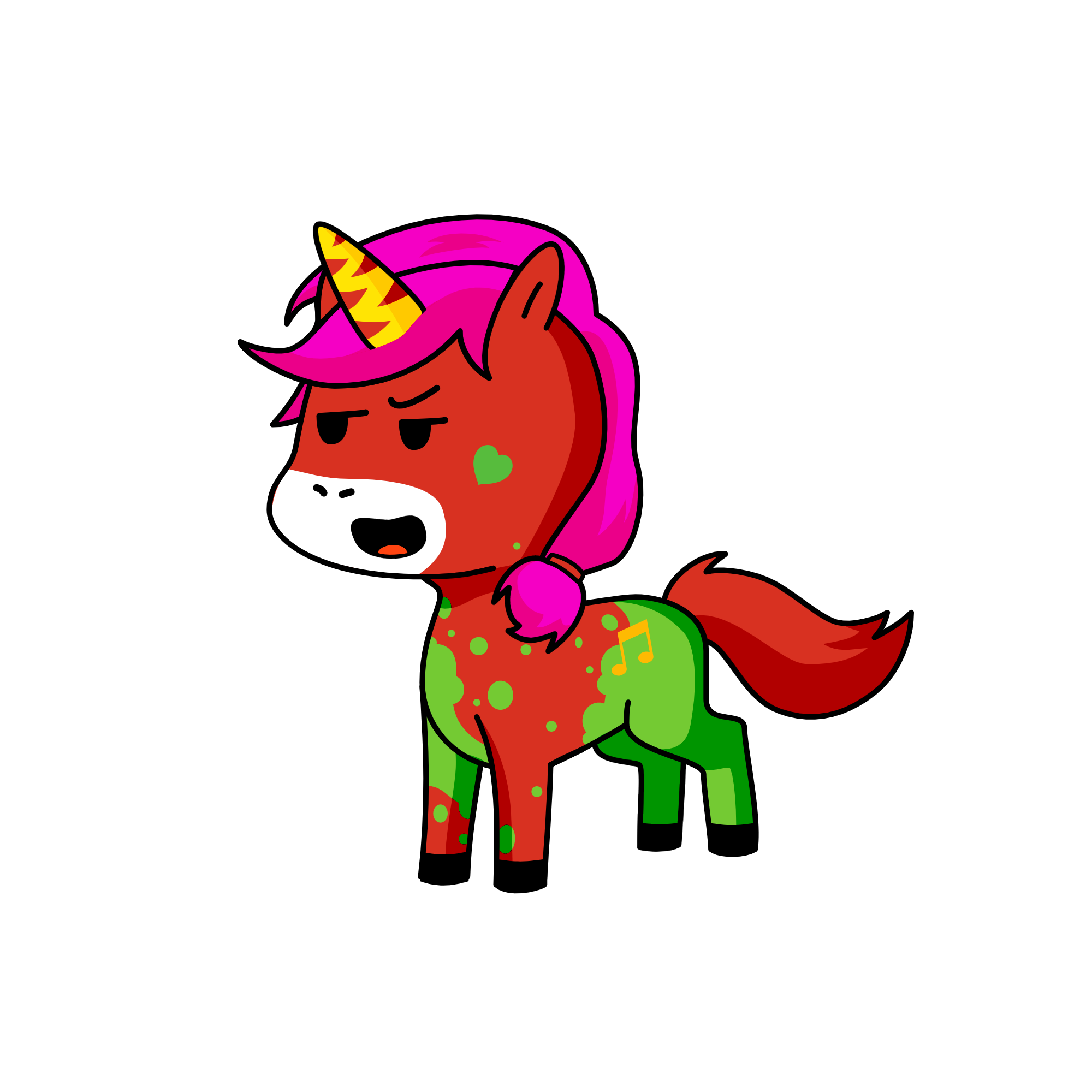 u, the unicorn