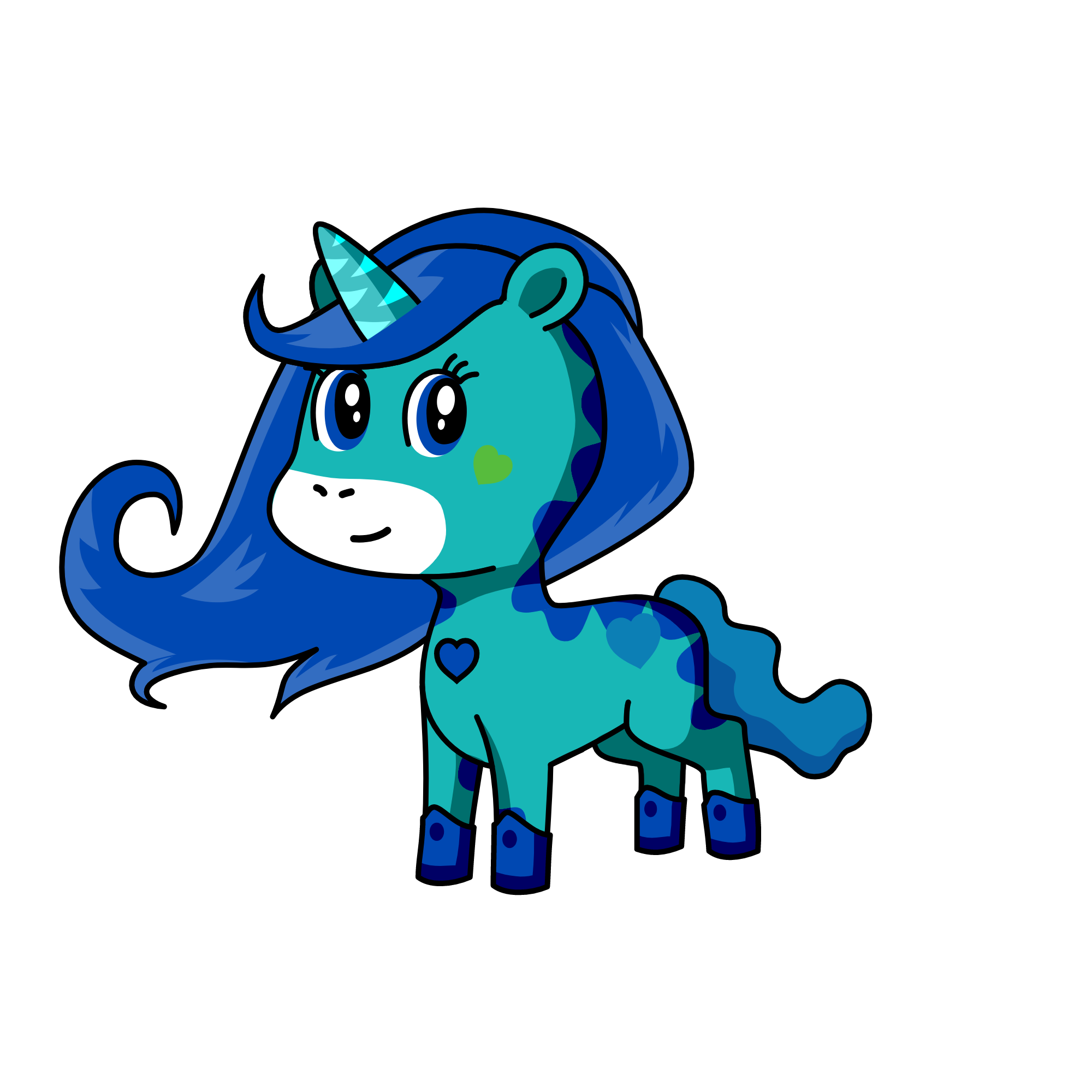 frozty, the unicorn
