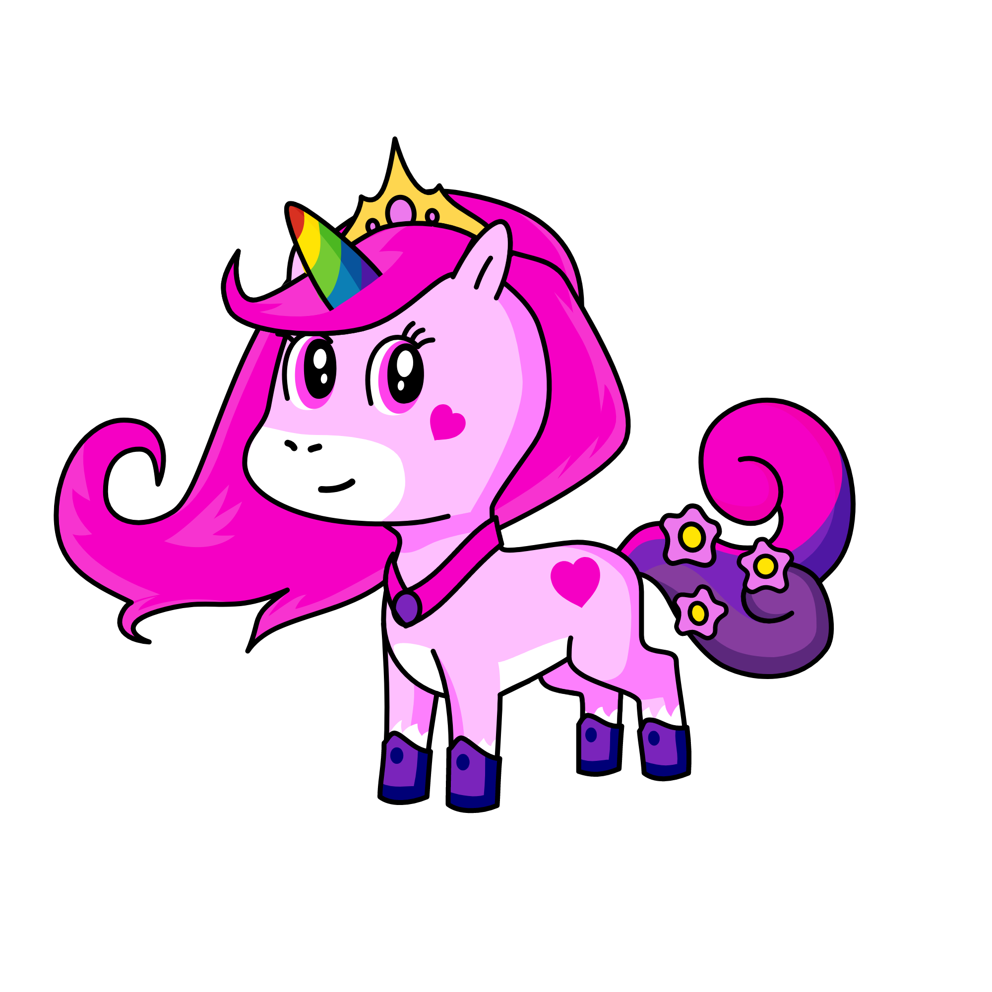 Evie, the unicorn