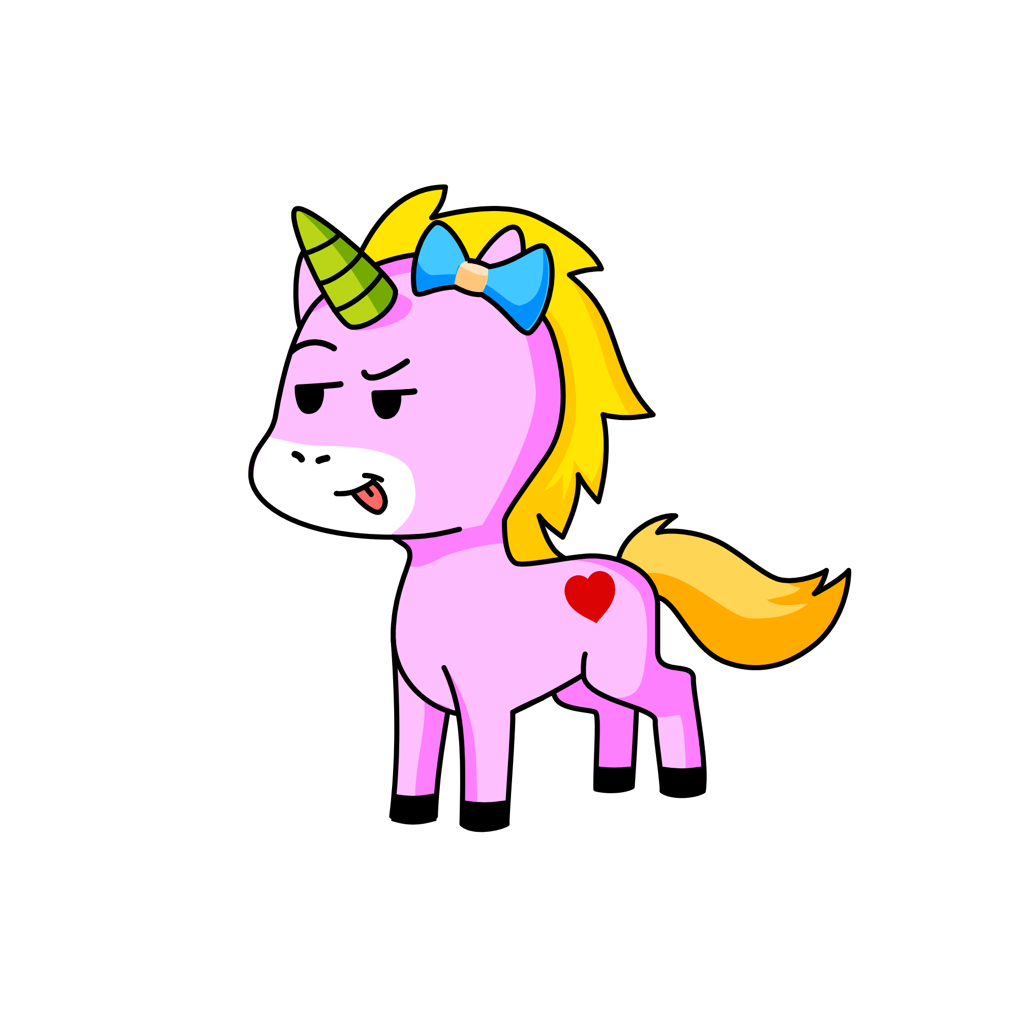 Da Bully, the unicorn