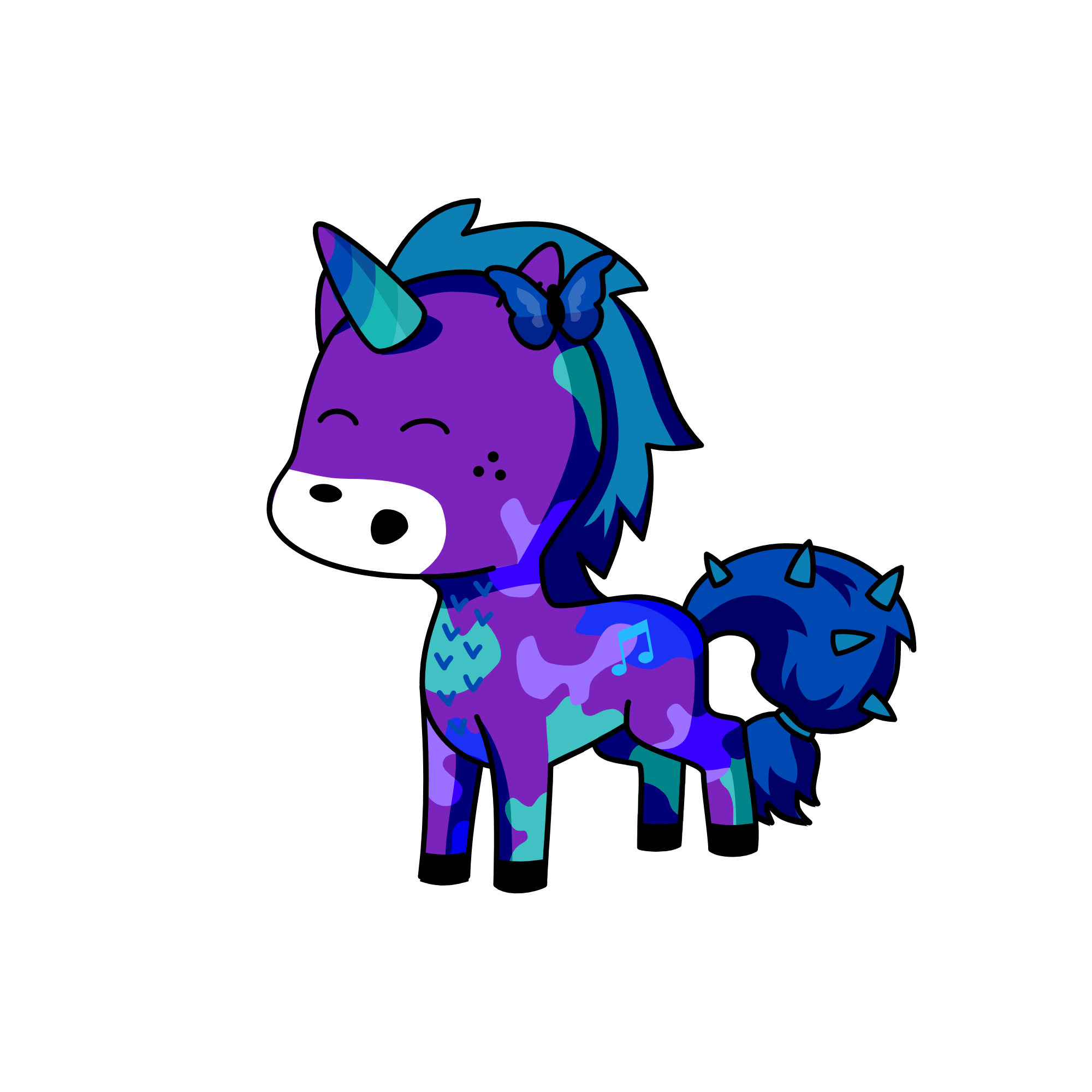 Lilly, the unicorn