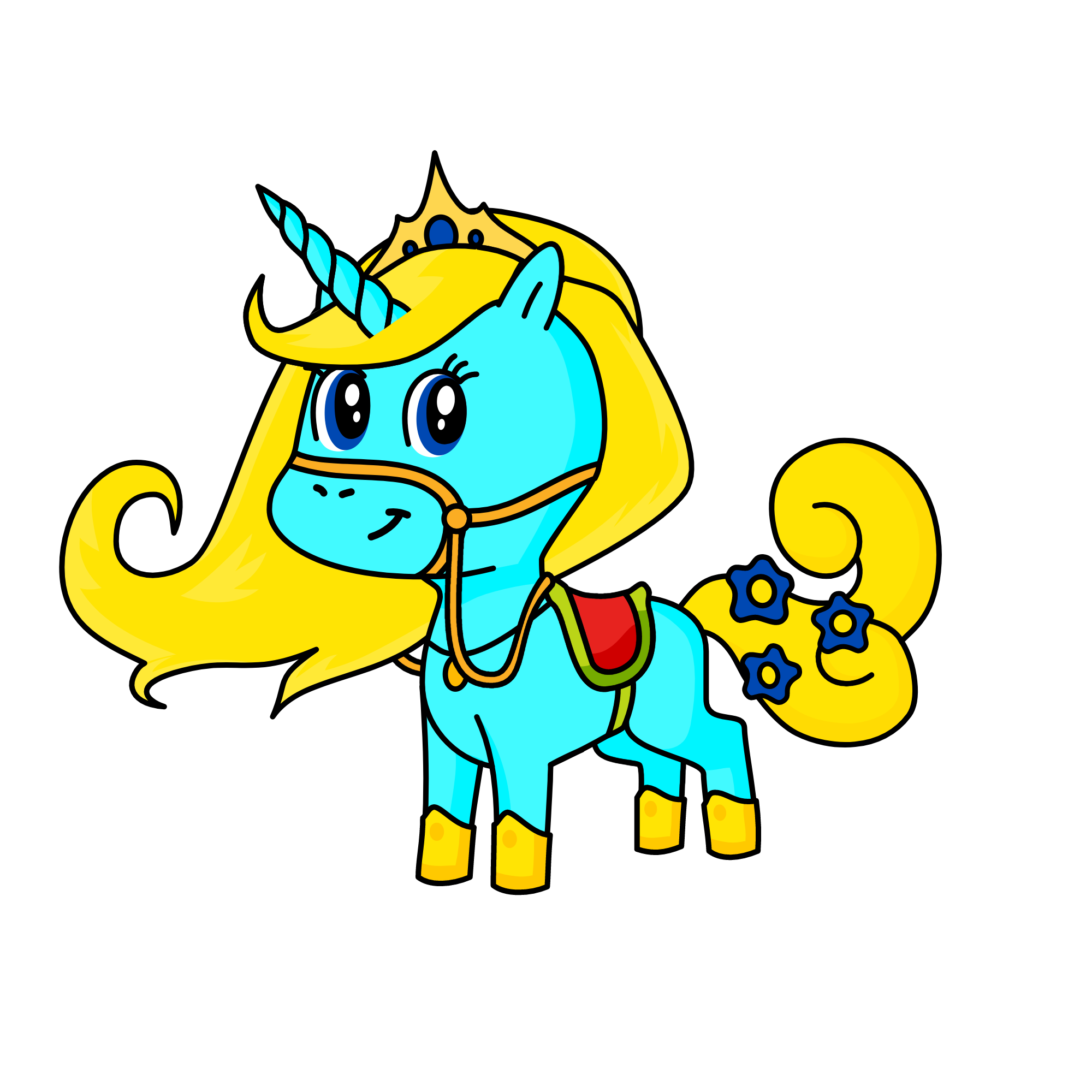 Angelina, the unicorn