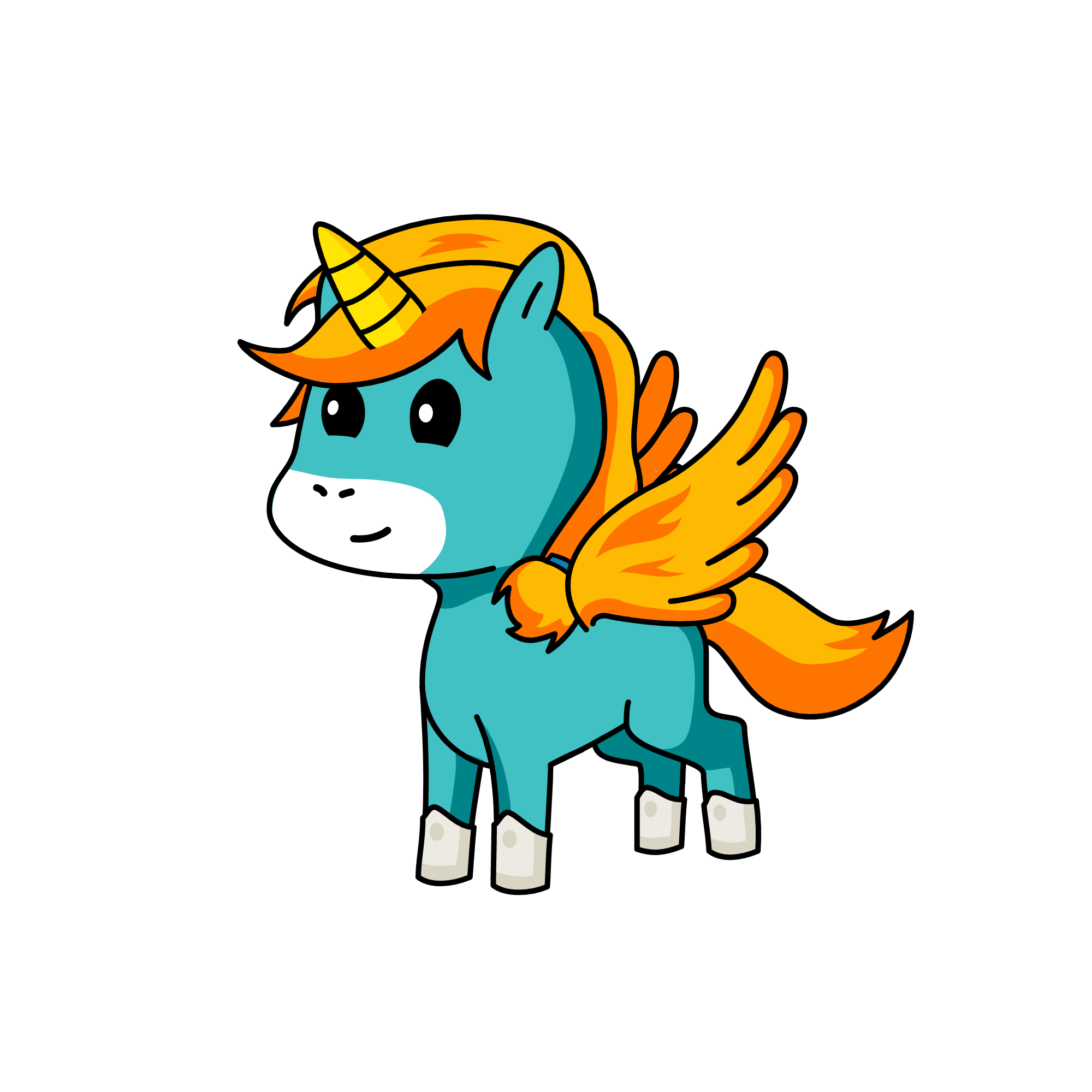 Shiner, the unicorn