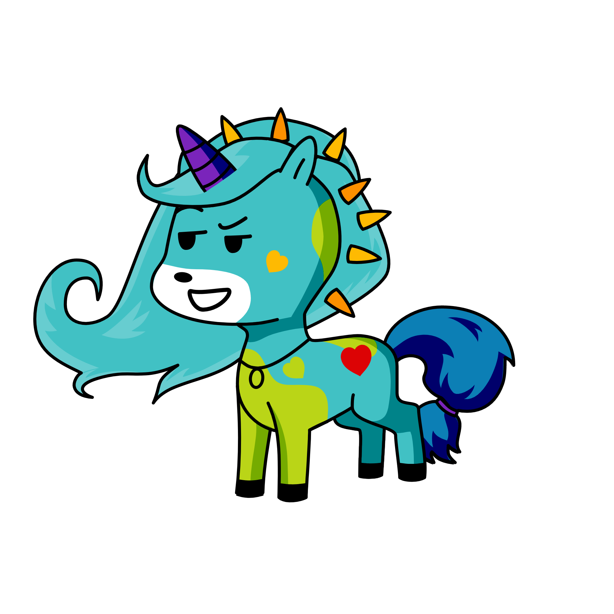 Angelina, the unicorn