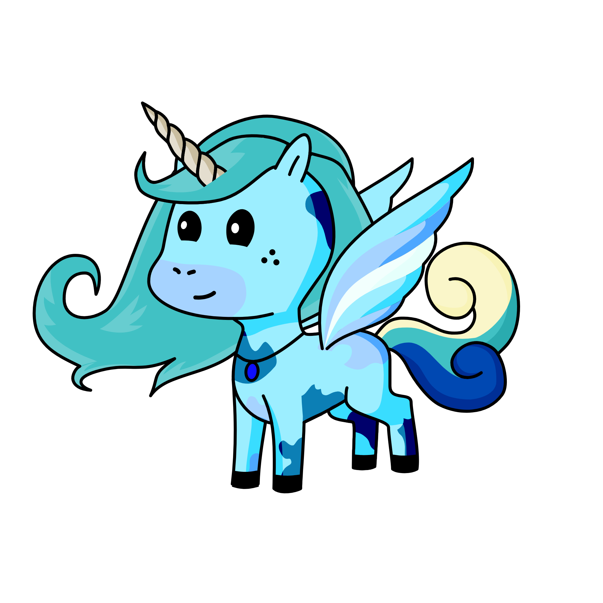 Frosta, the unicorn