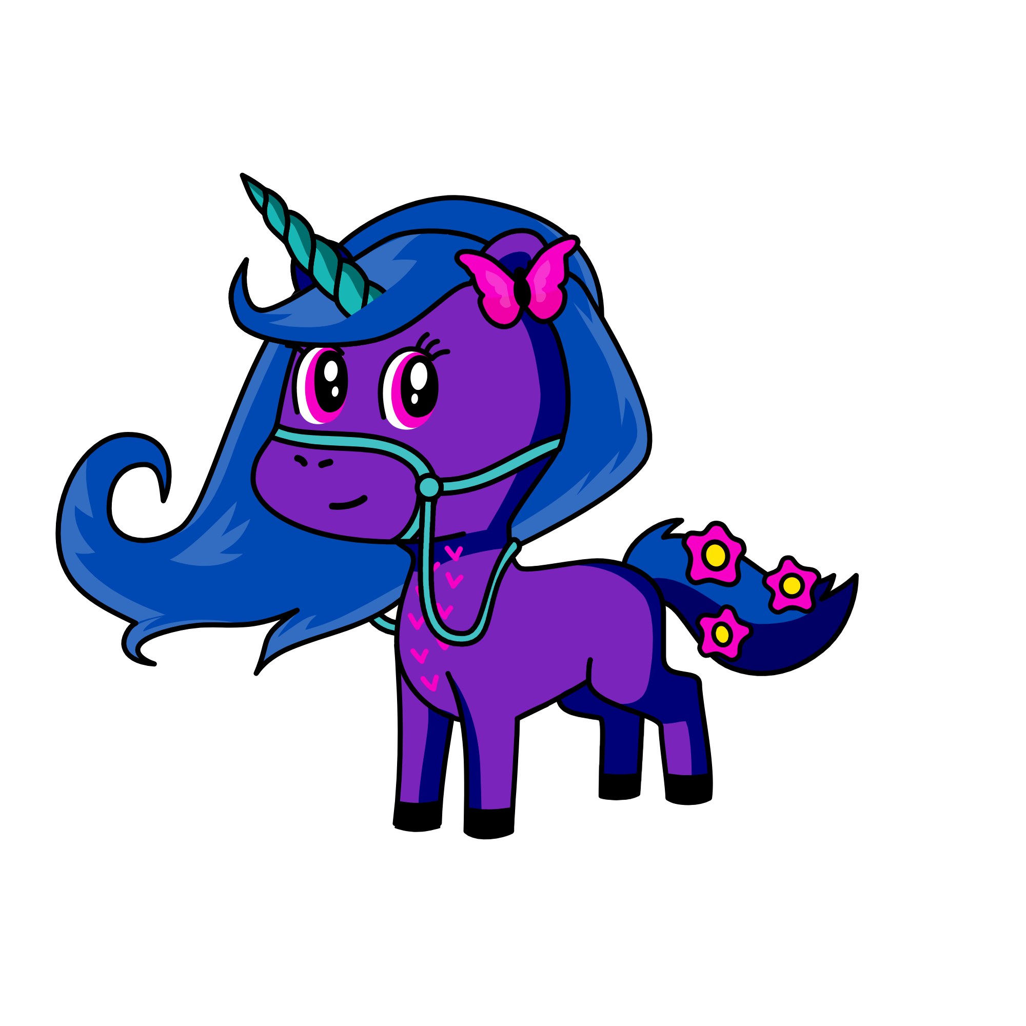 Butterfly, the unicorn