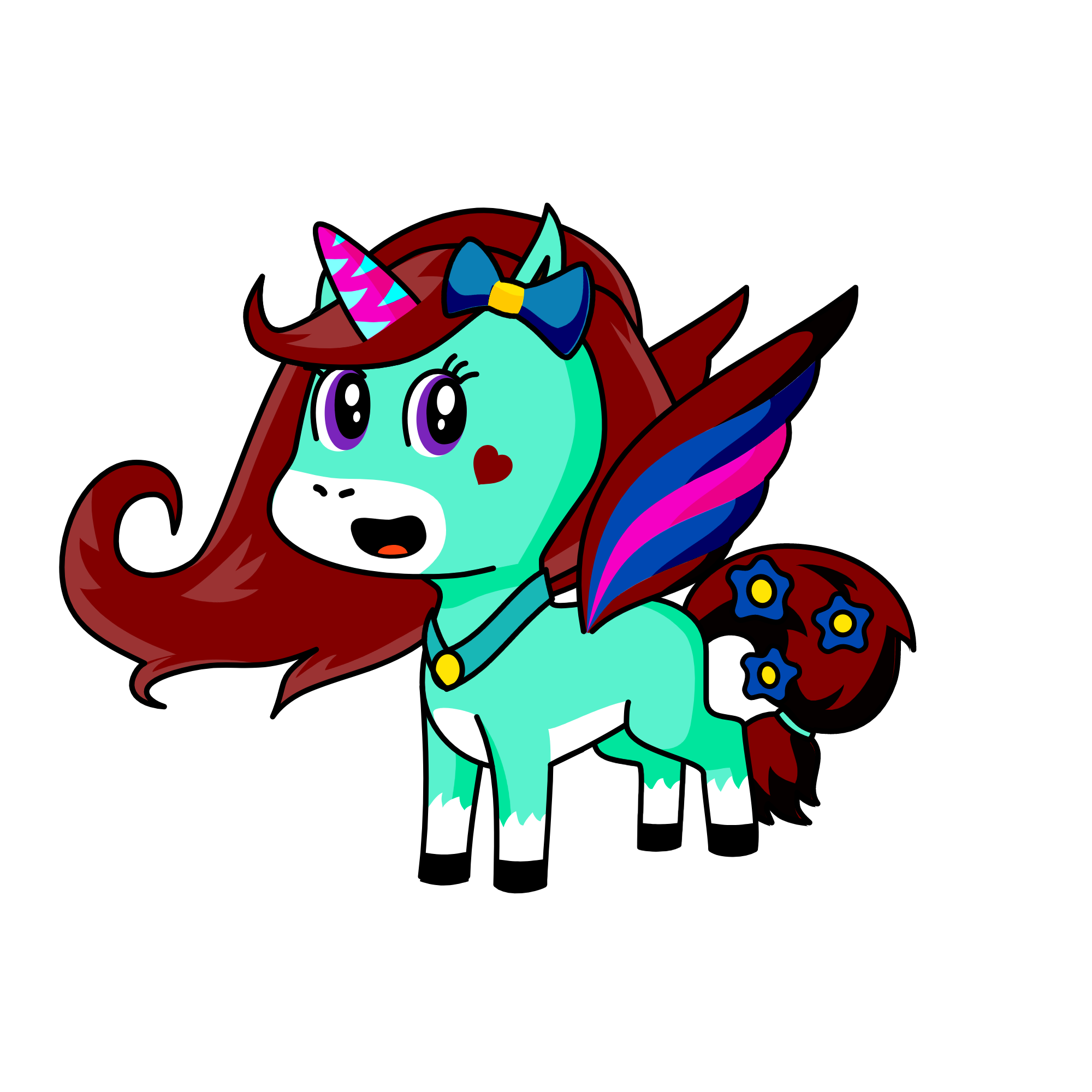 shineyyyyy, the unicorn