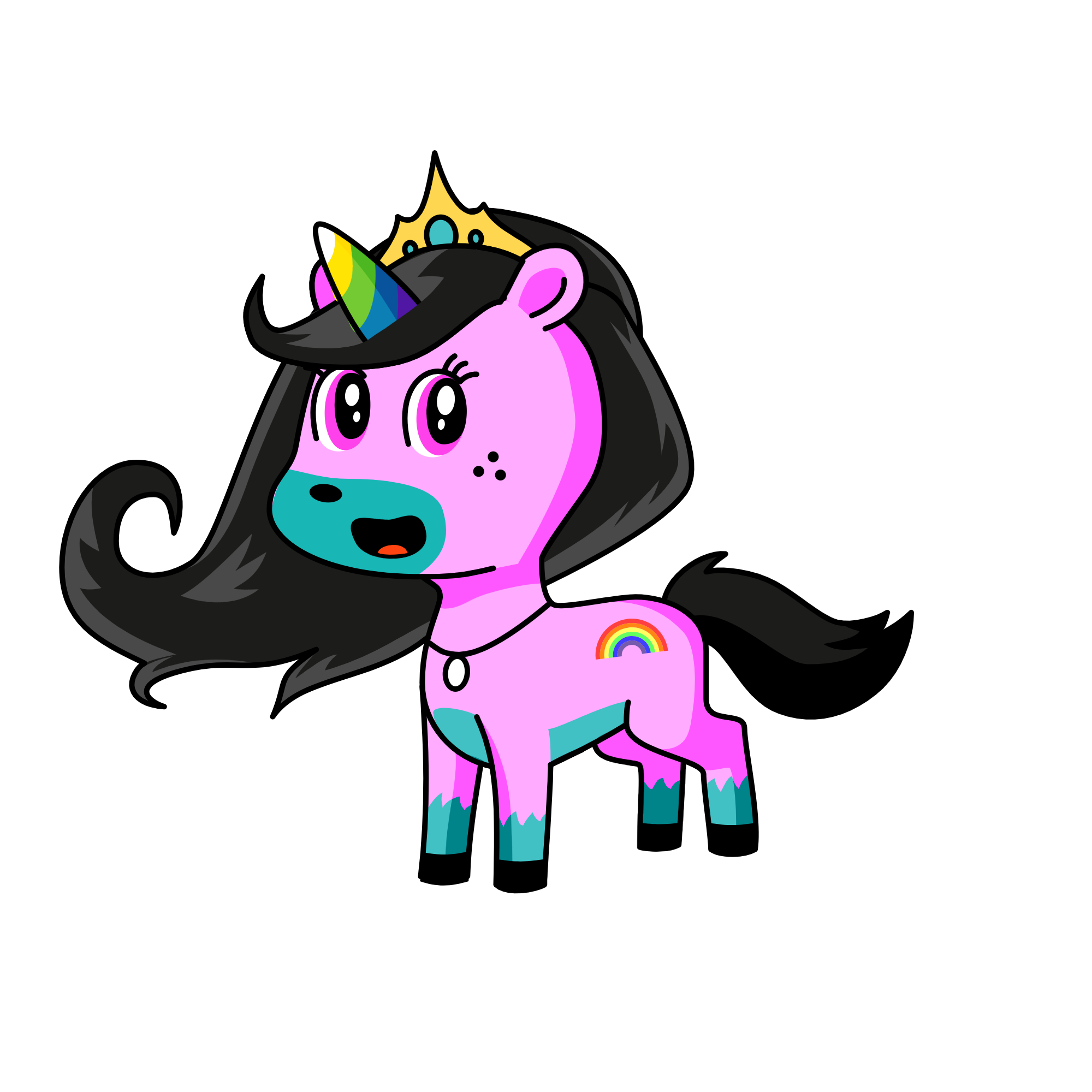 misty, the unicorn