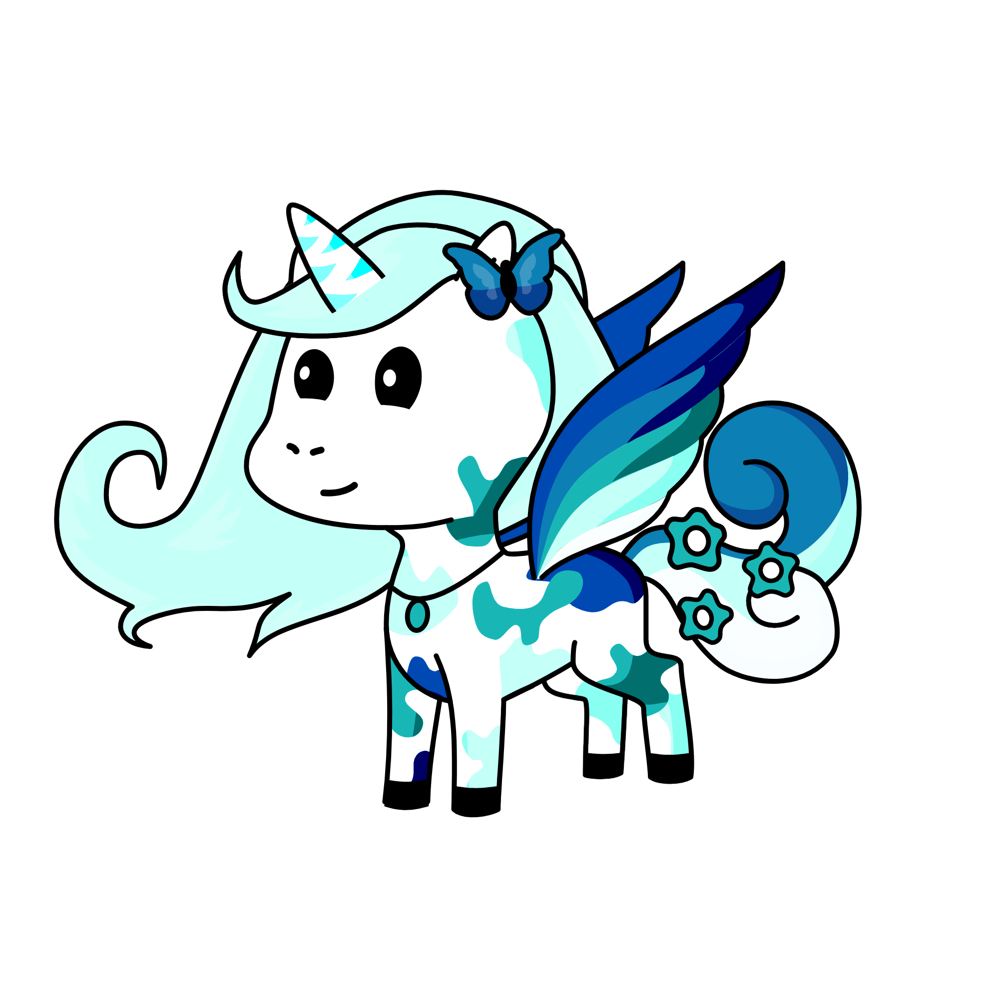 Destiny, the unicorn