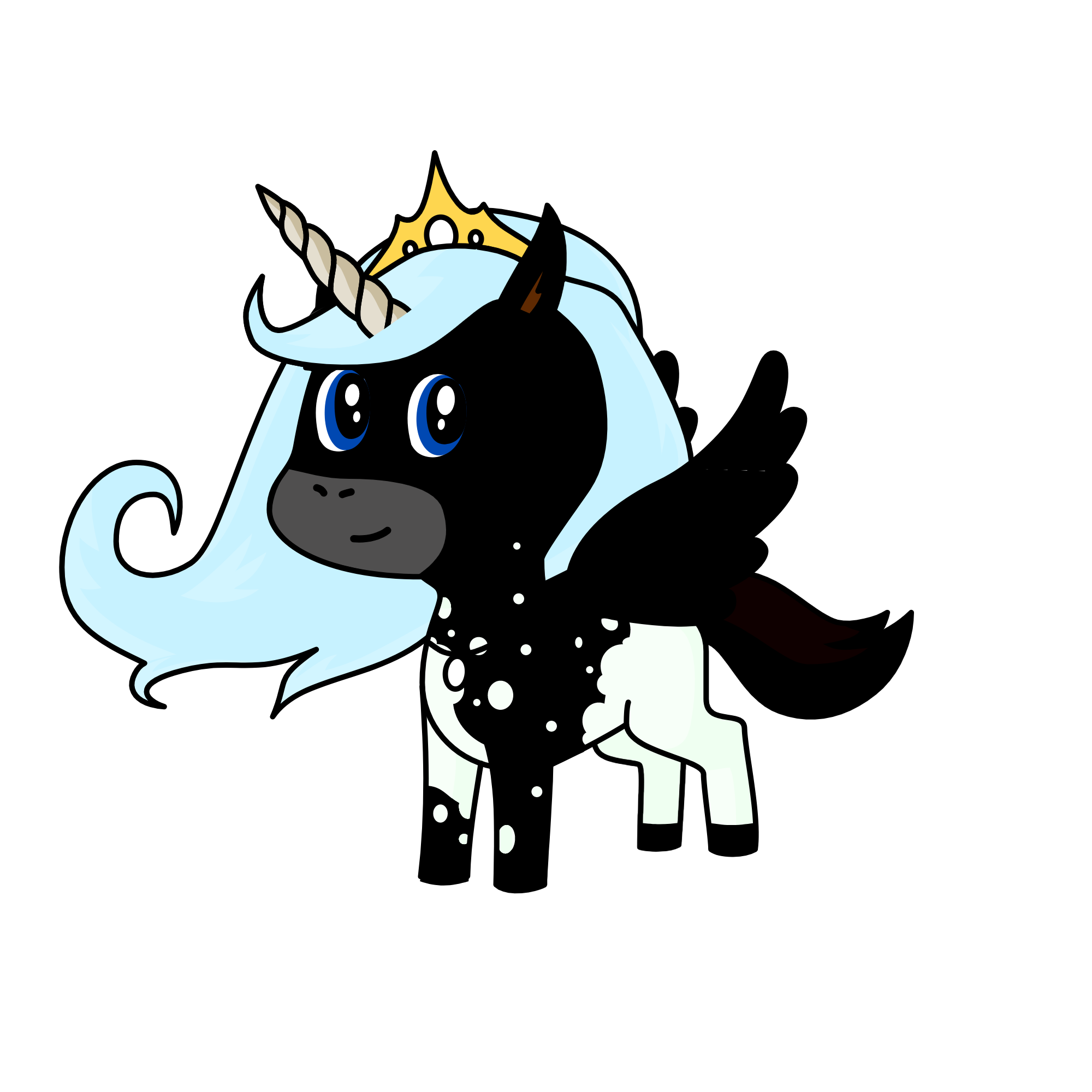 Midnight, the unicorn