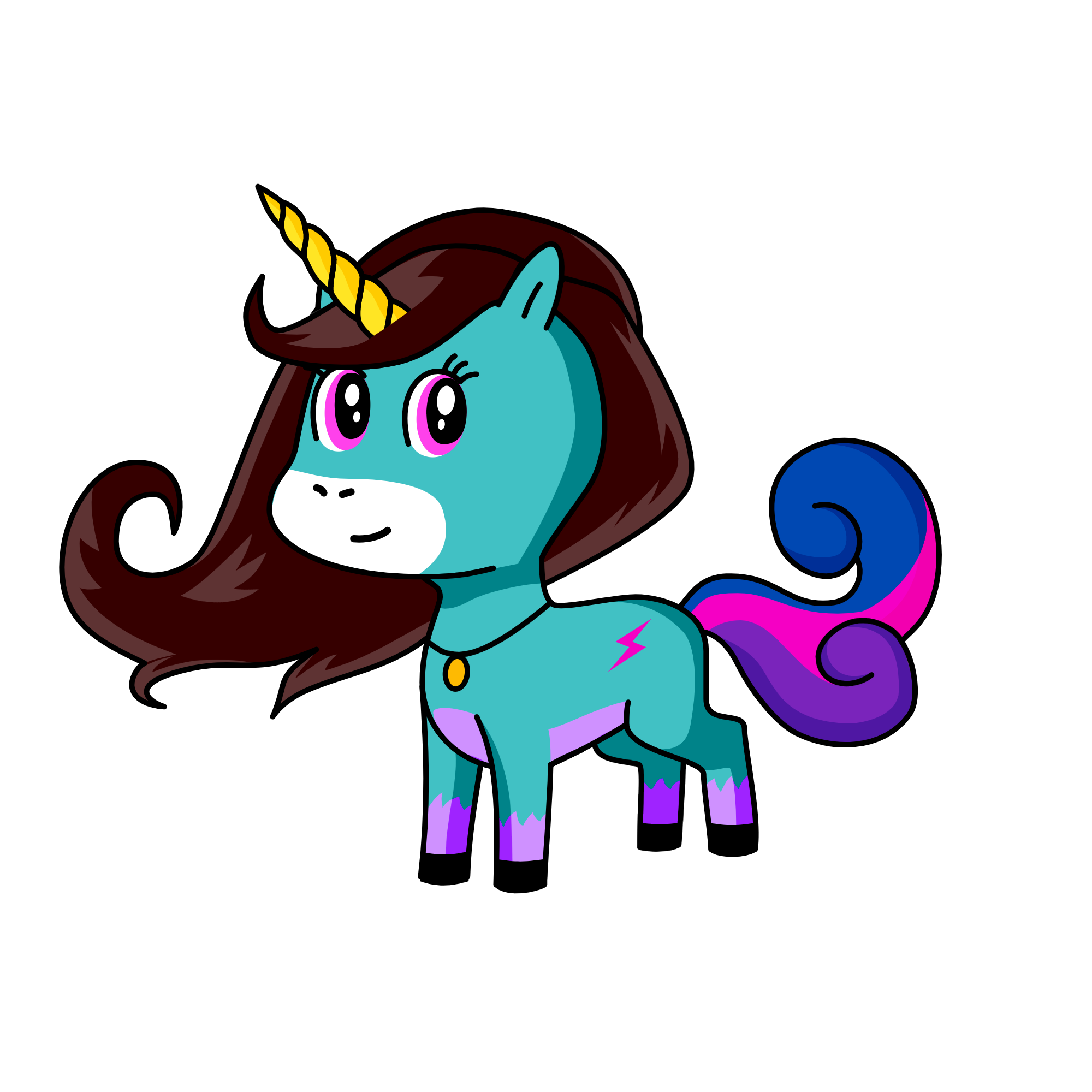 snow, the unicorn