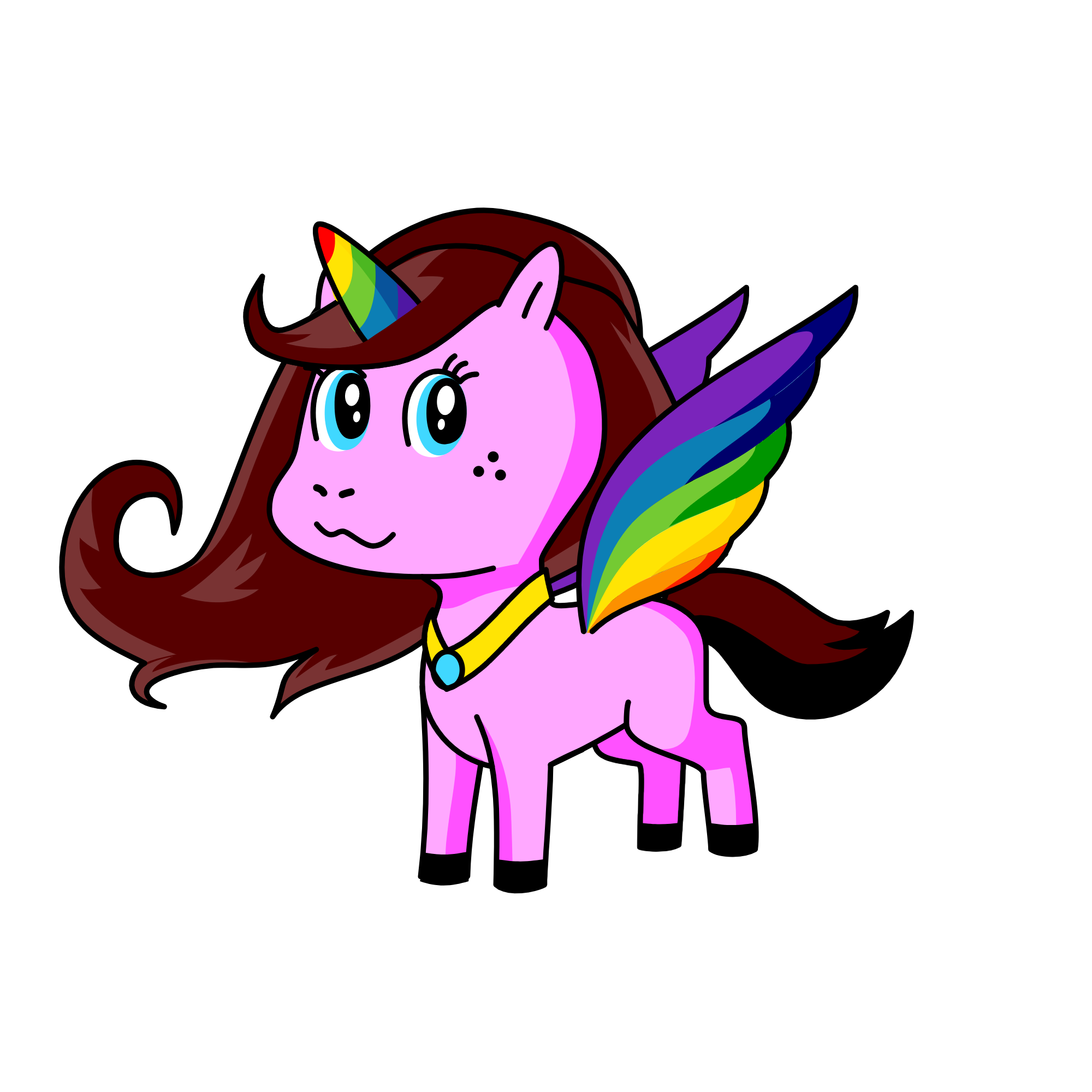 Rainy, the unicorn