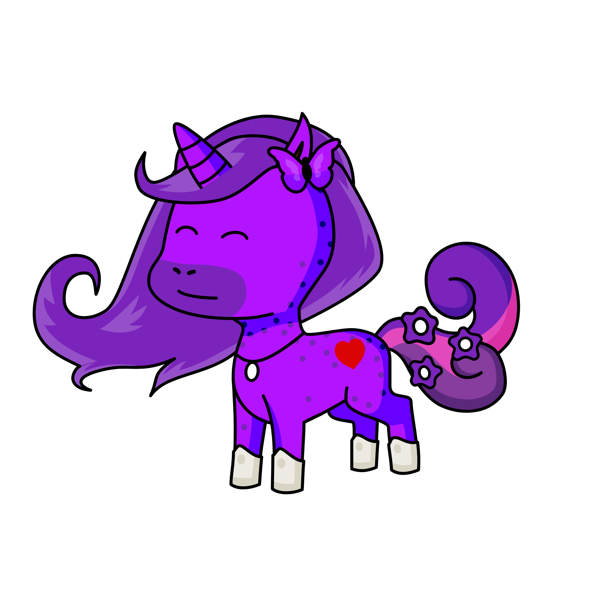 Family, the unicorn