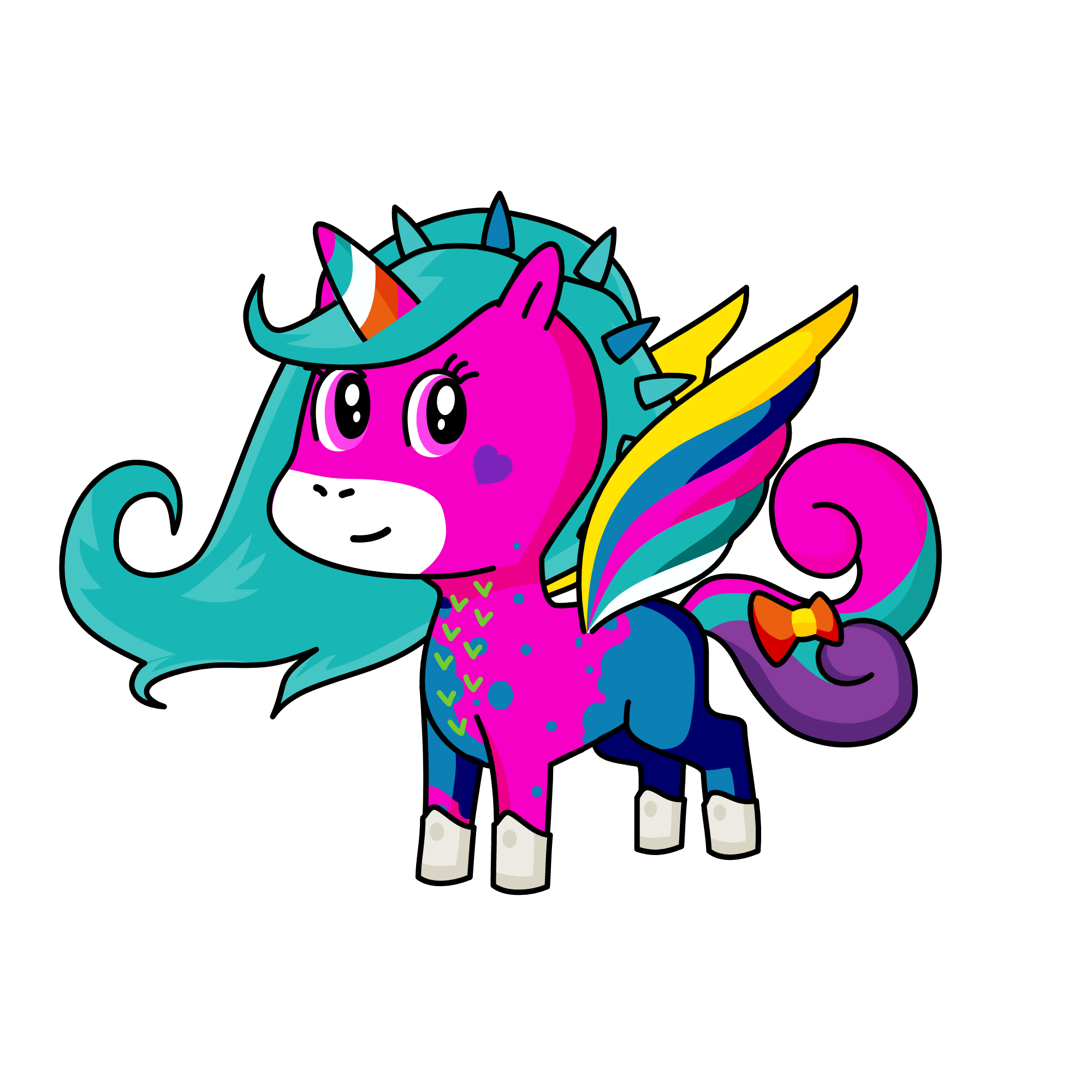 dönen çark, the unicorn