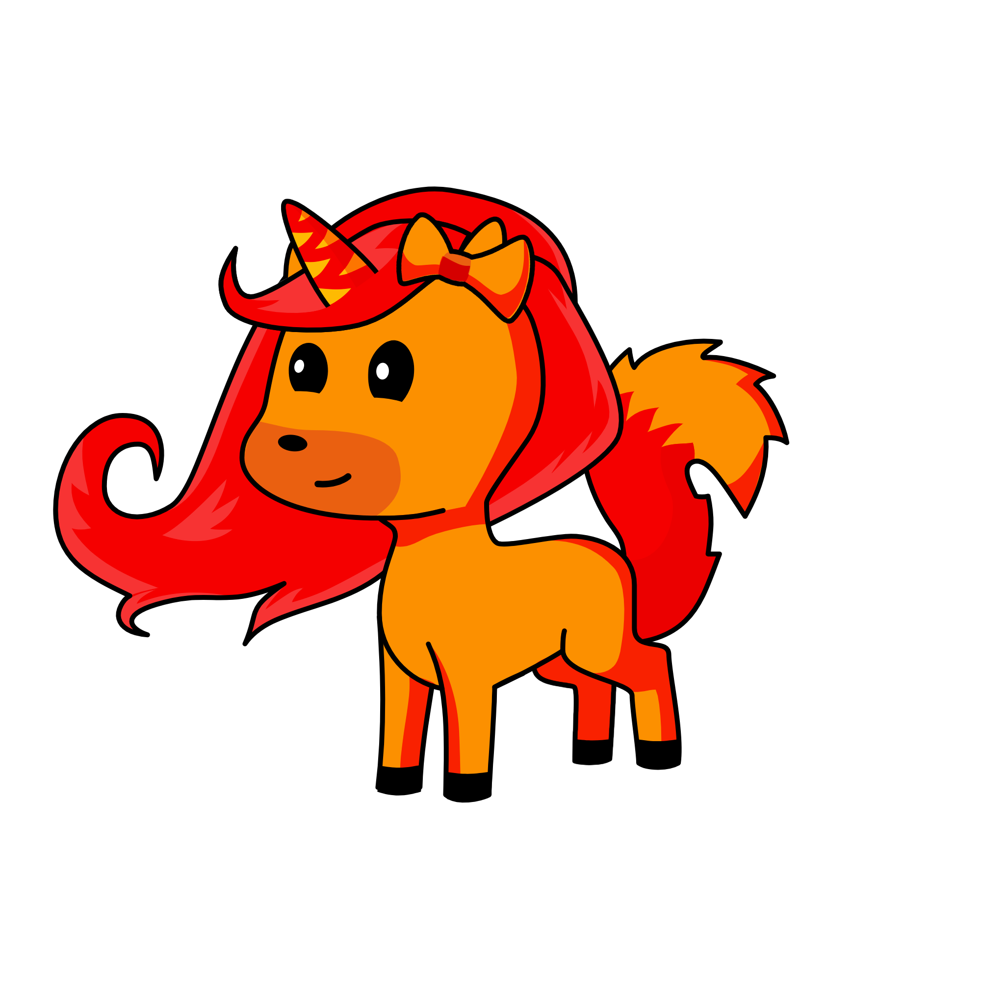 fire, the unicorn