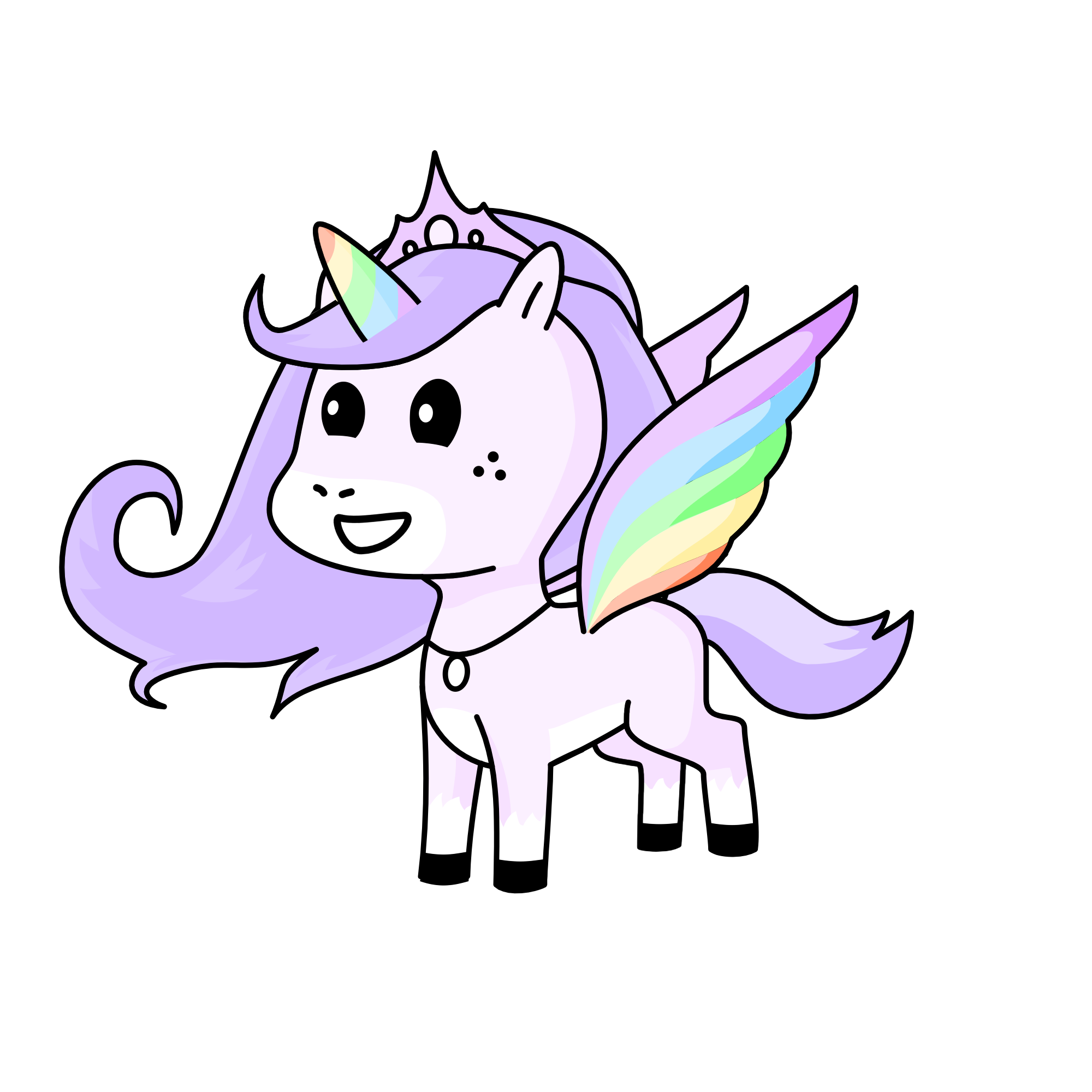 Cloudy , the unicorn