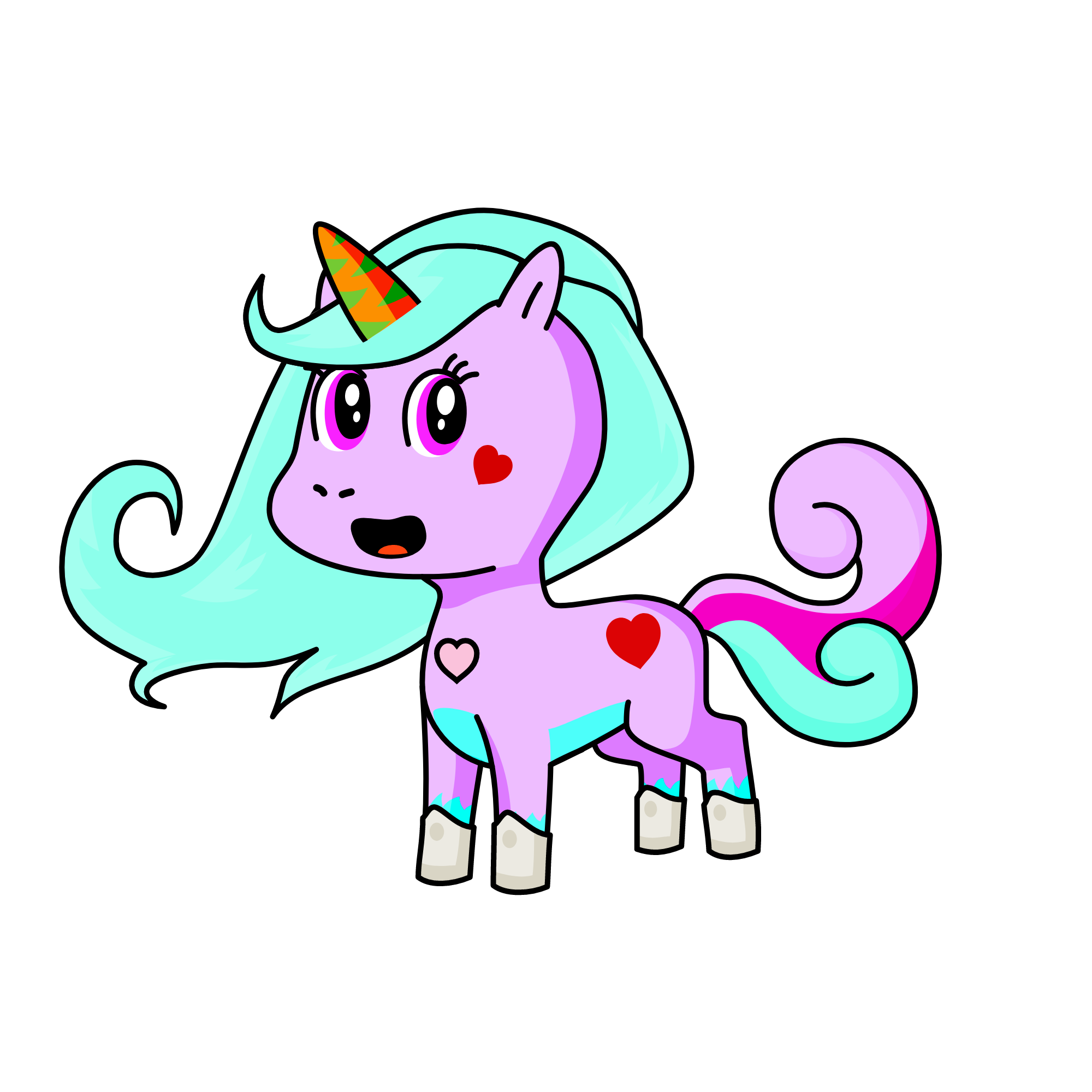 aorora, the unicorn