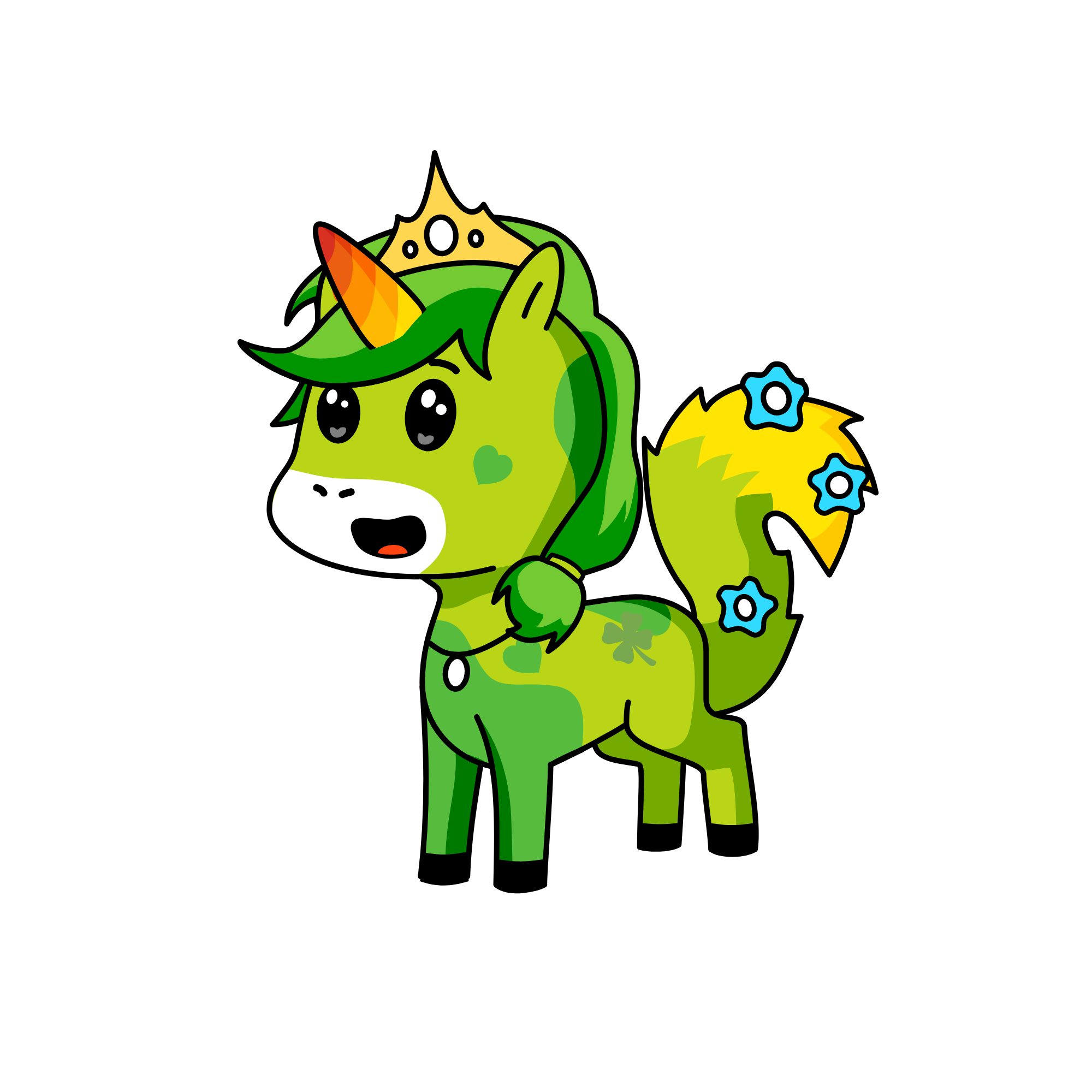 Eviee, the unicorn