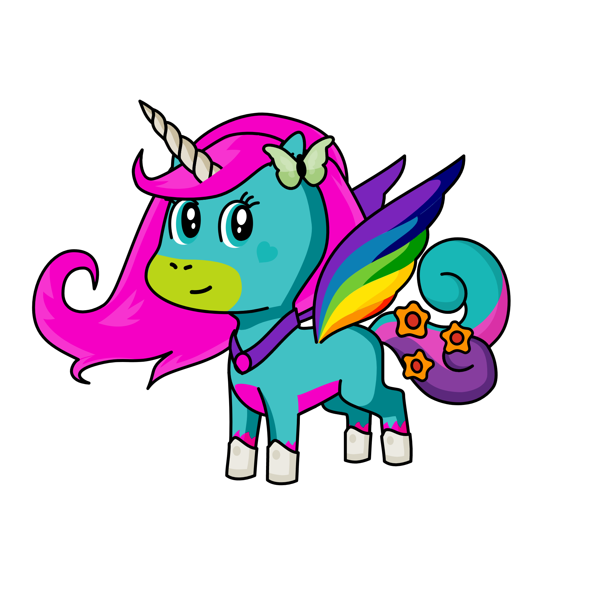 cornify, the unicorn