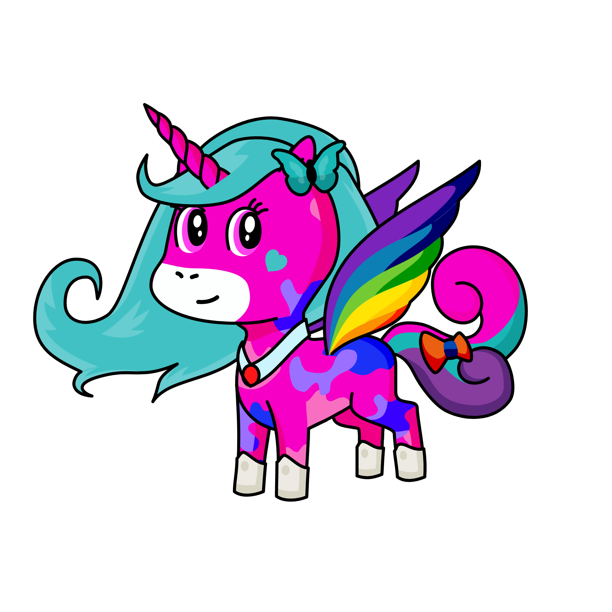 mia and me, the unicorn