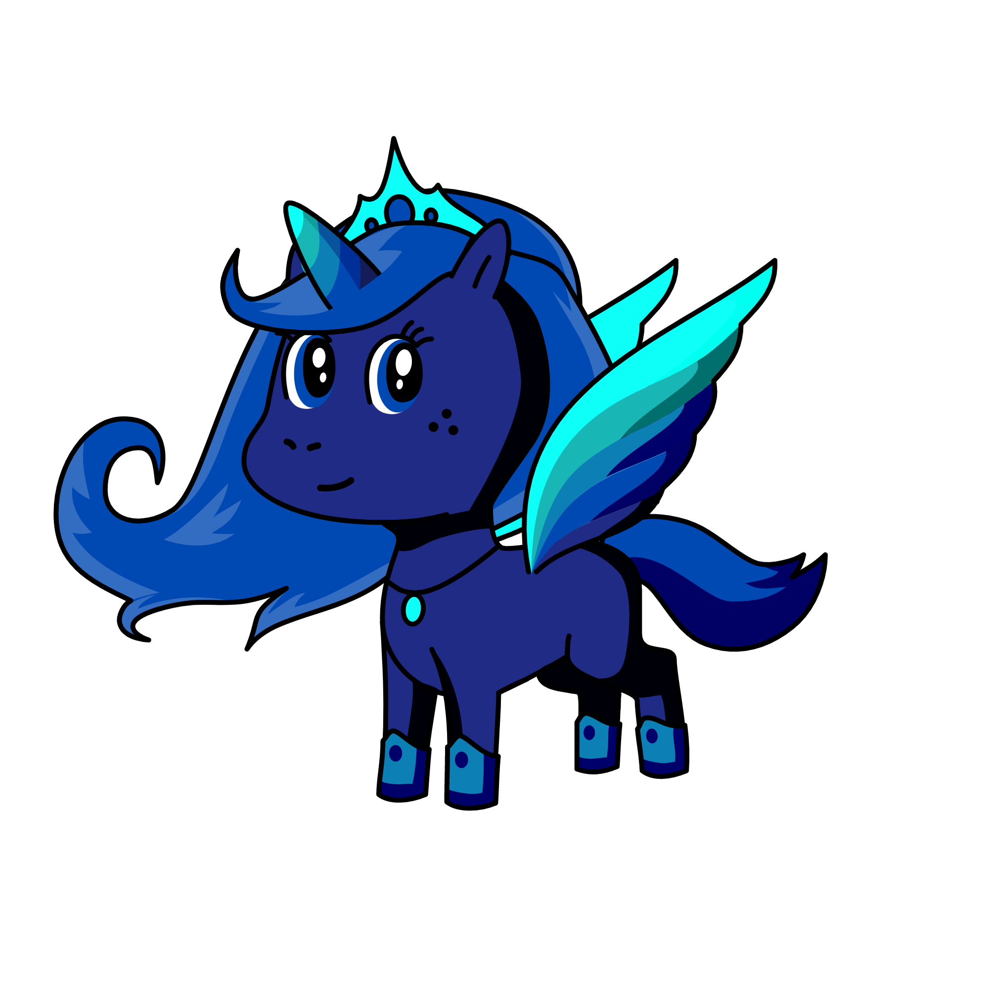 luna, the unicorn
