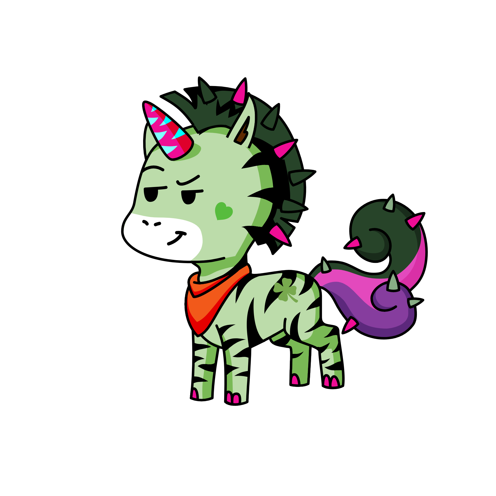 Mr.smug , the unicorn
