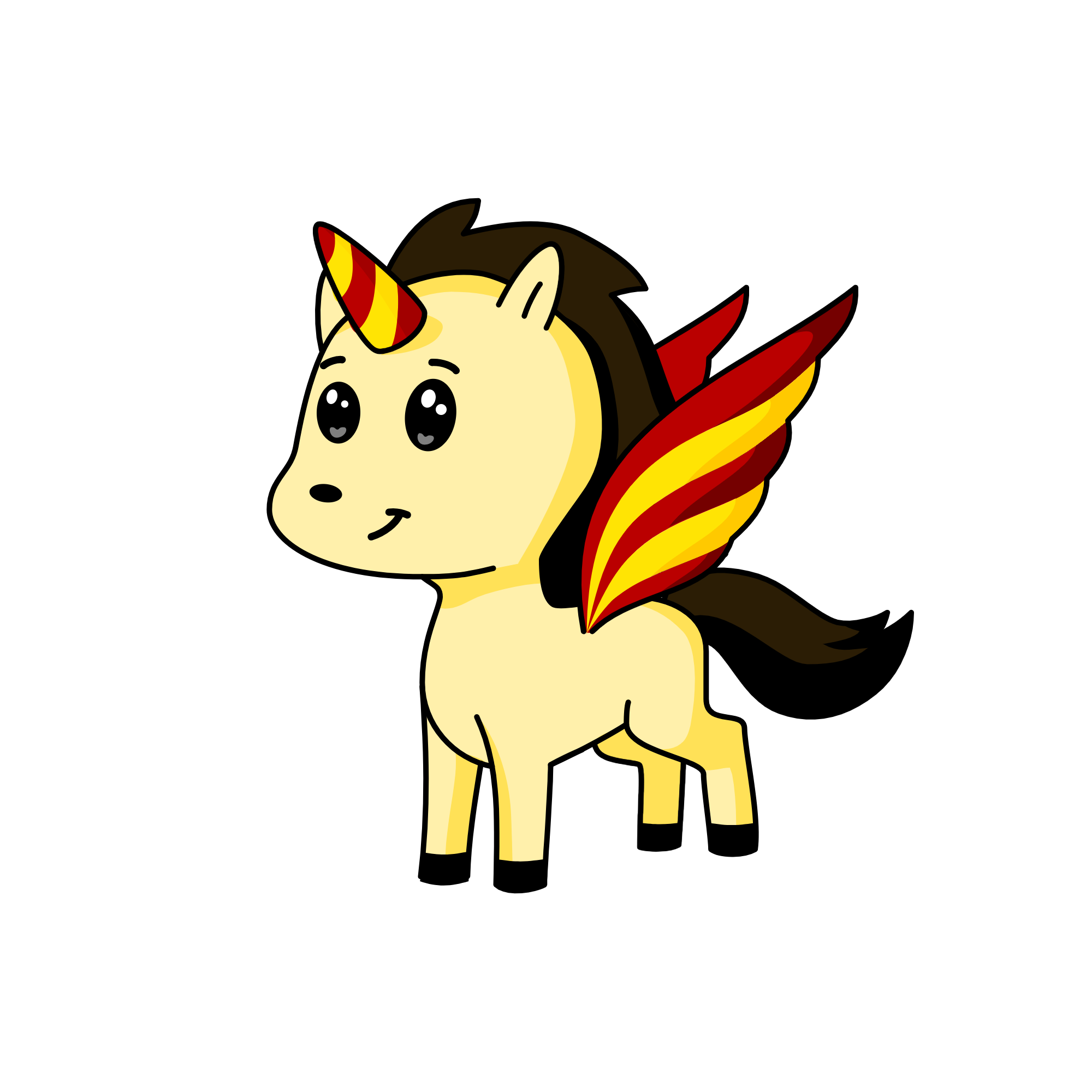 Harry Potter, the unicorn