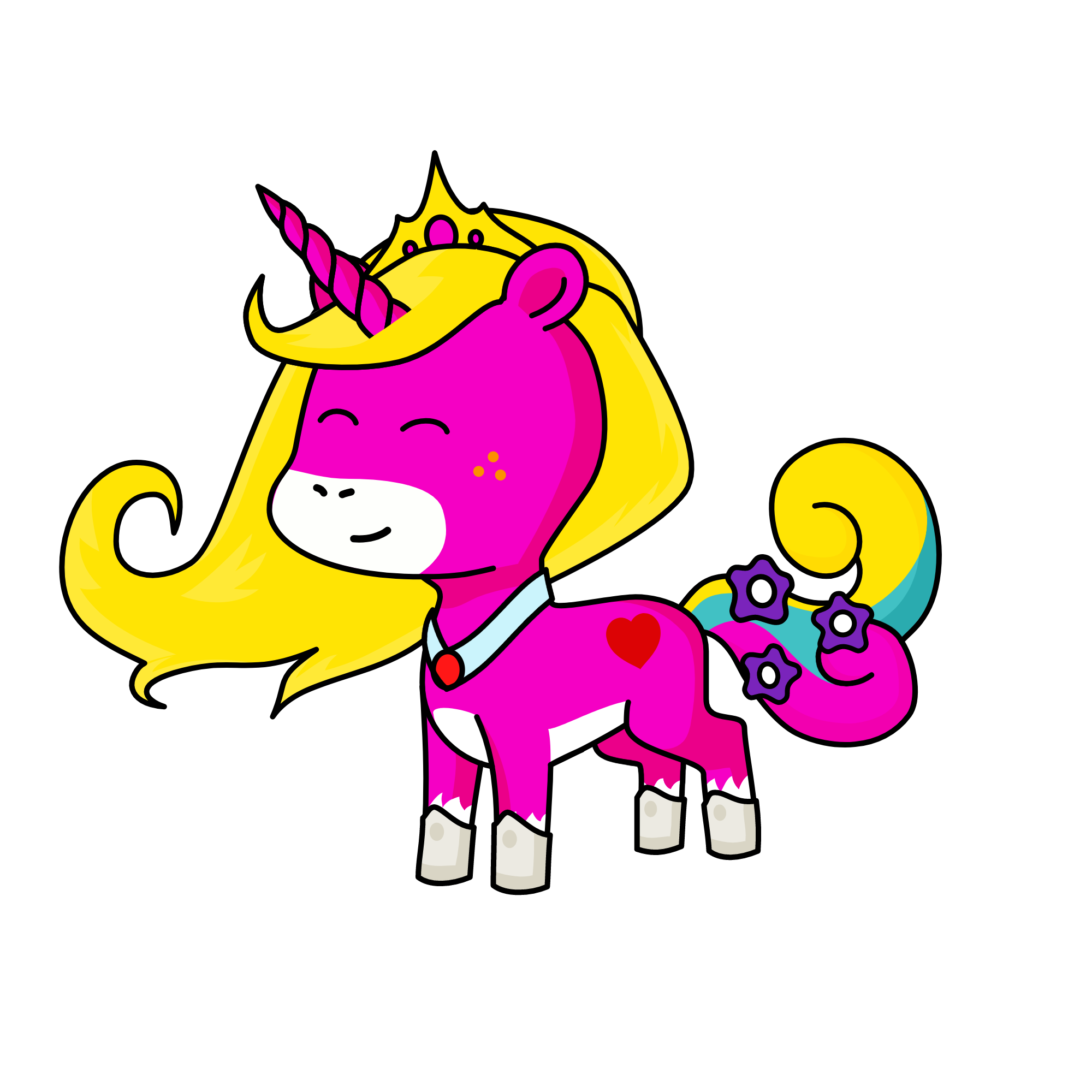 Sopia, the unicorn